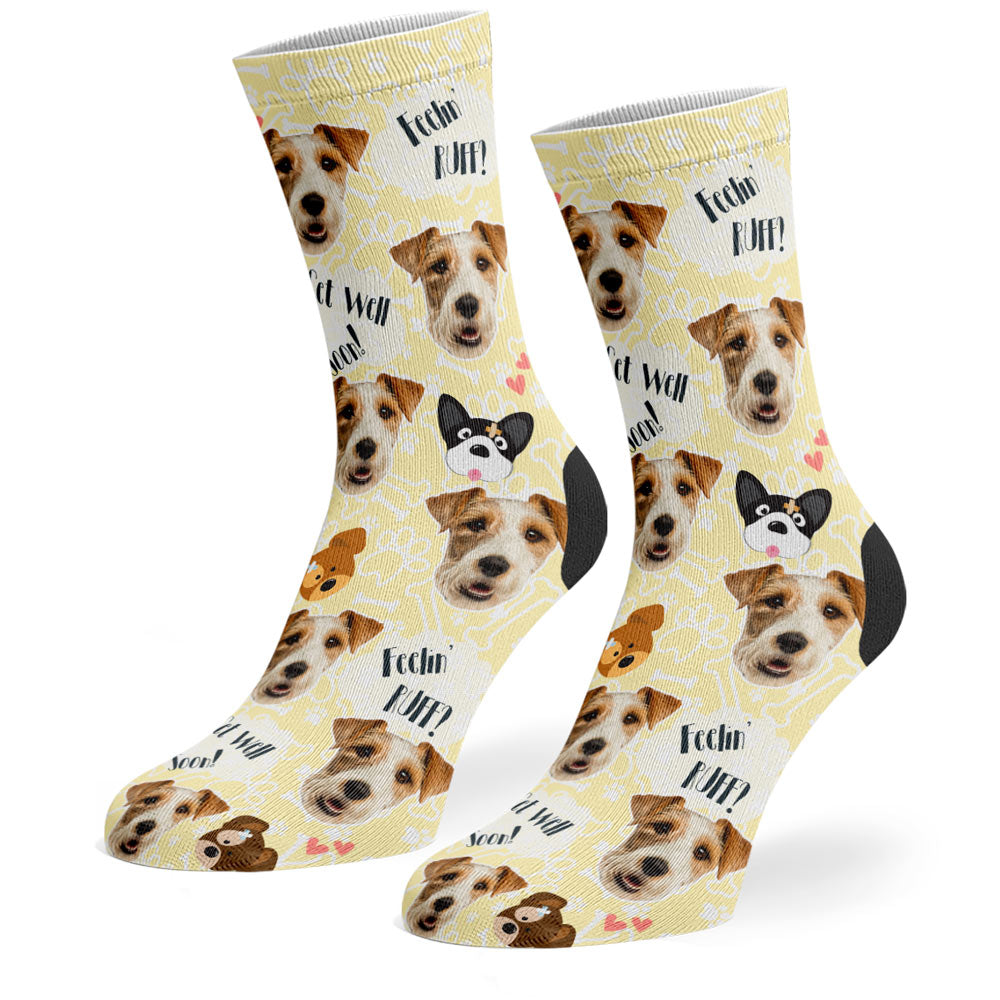 Feelin' Ruff Dog Socks