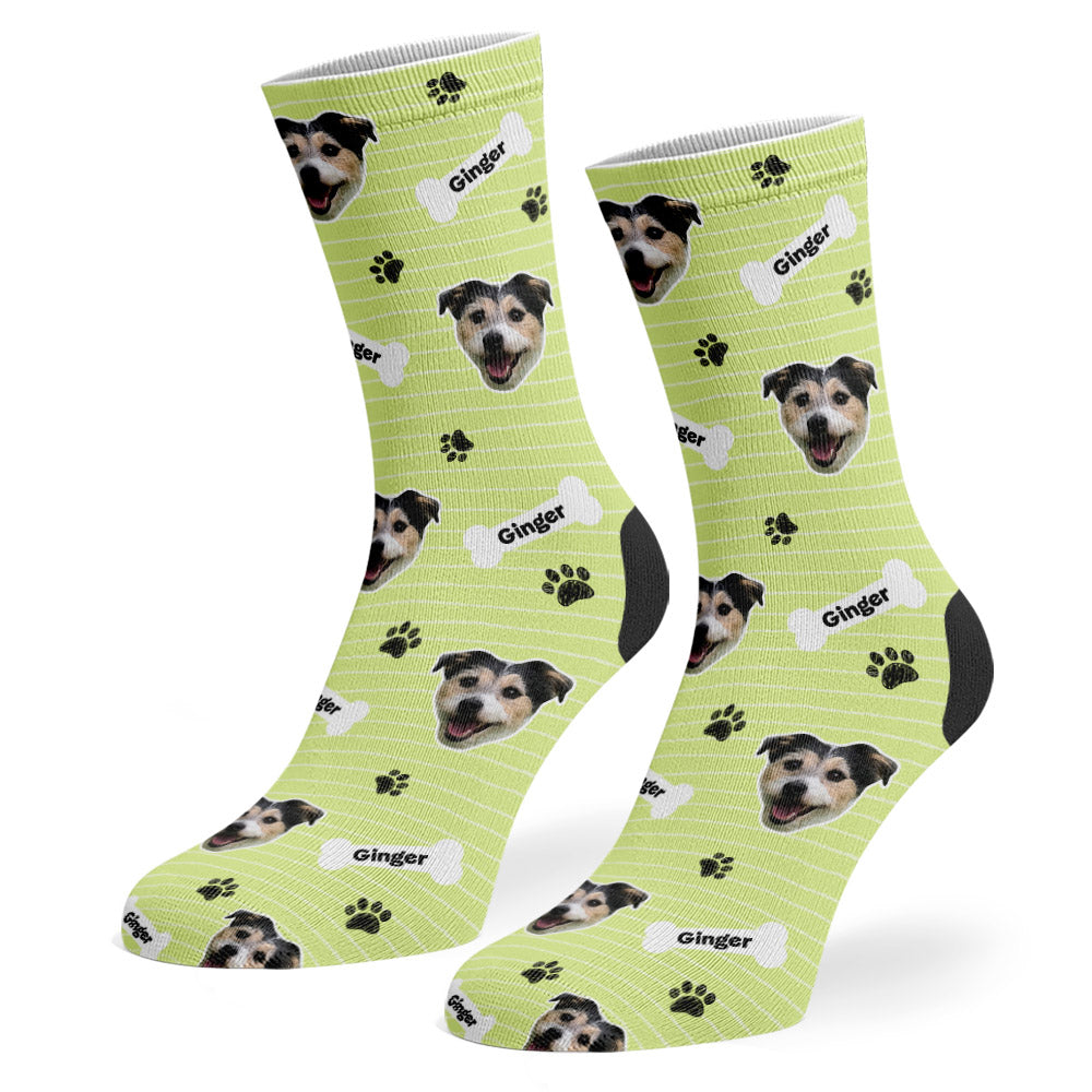 Green Ginger Sponsors Name Socks