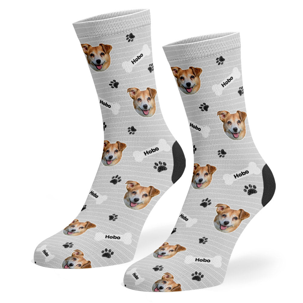 Grey Hobo Sponsors Name Socks