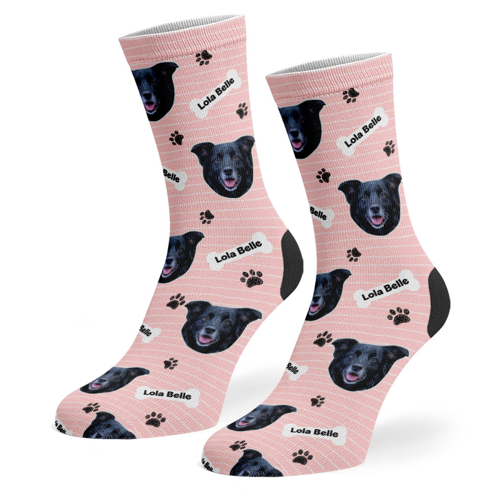 Pink Lola Belle Sponsors Name Socks