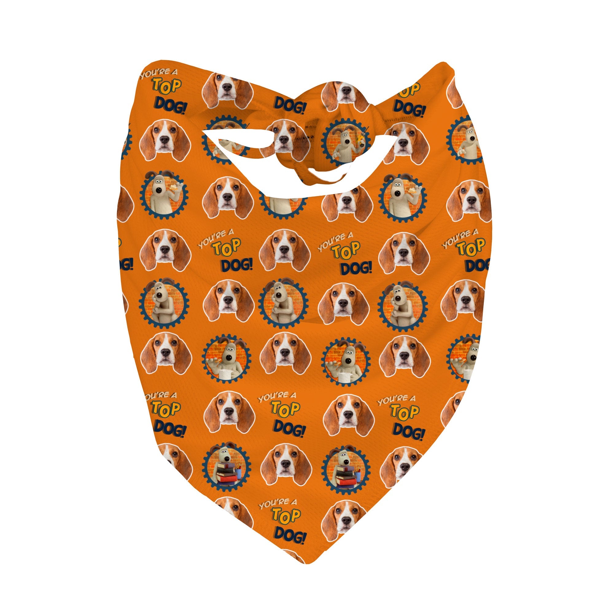 Wallace & Gromit Top Dog Bandana