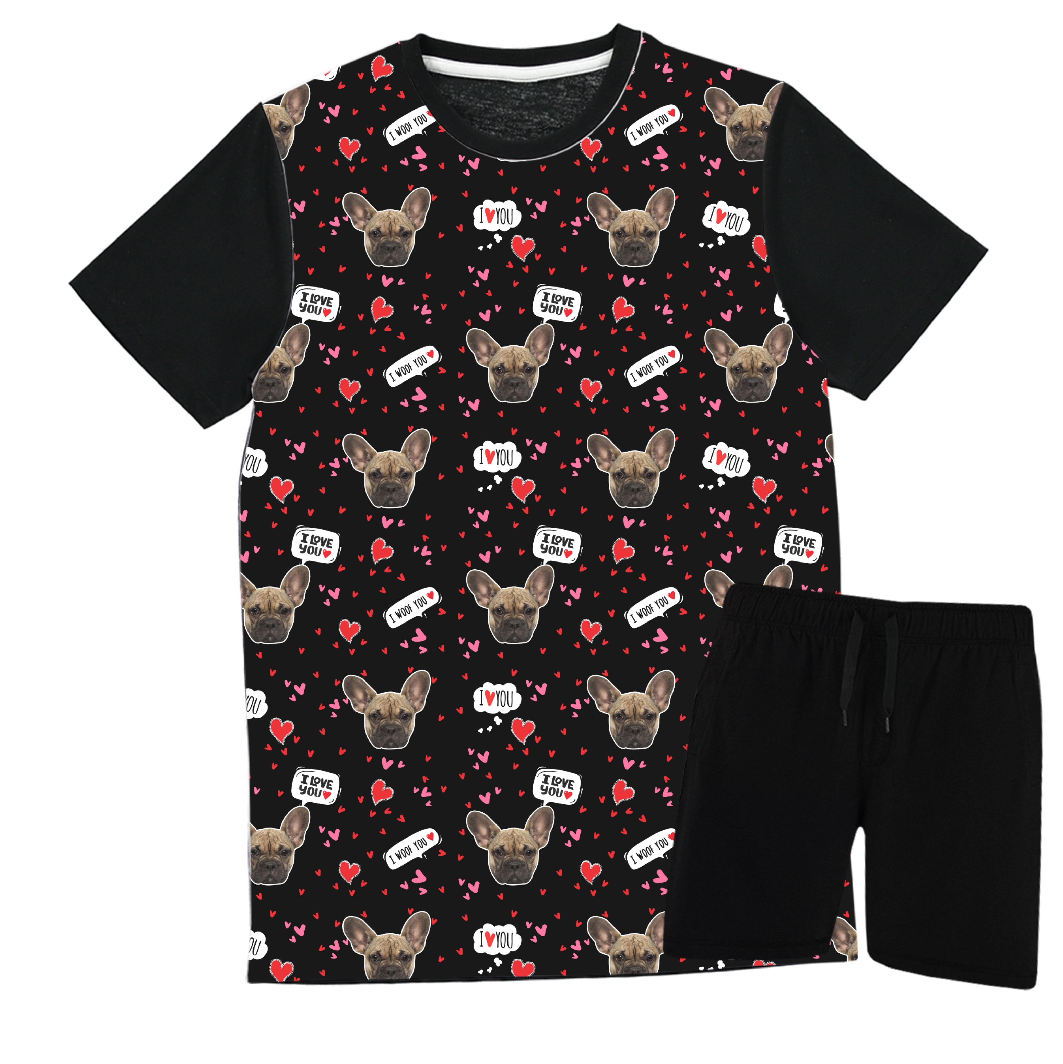 I Woof You Dogs Photo On Pyjamas