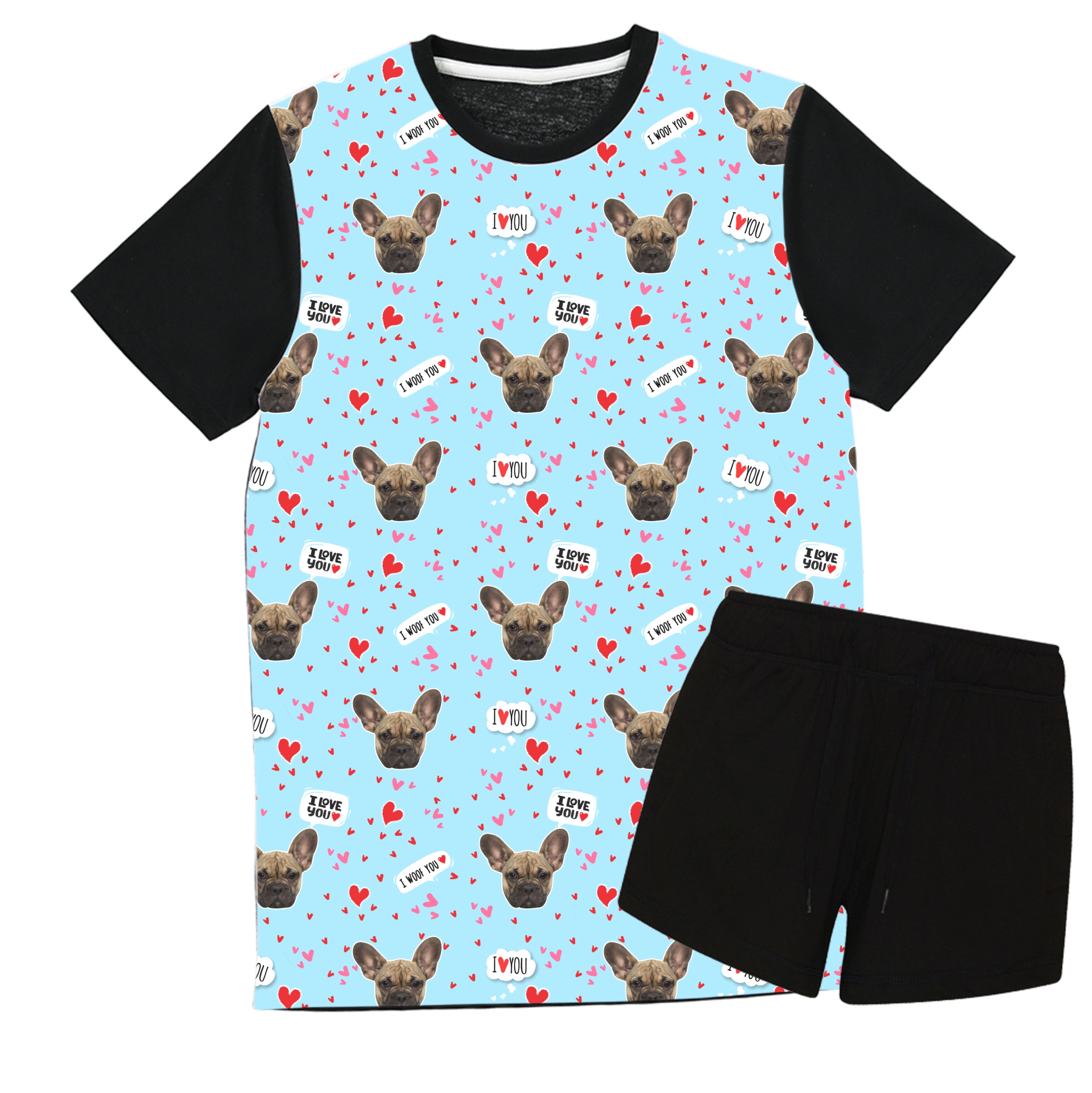 I Woof You Dog Photo Pyjamas