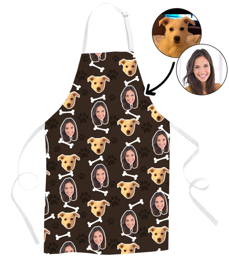 Custom Print You and Your Dog Apron