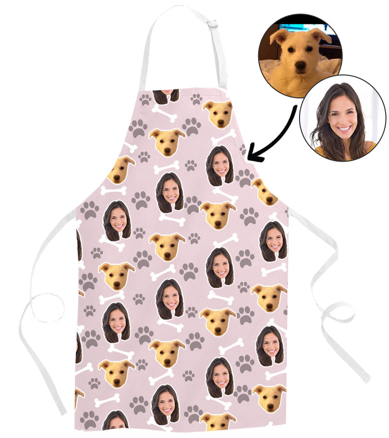 You and Your Dog Personalised Gift Apron