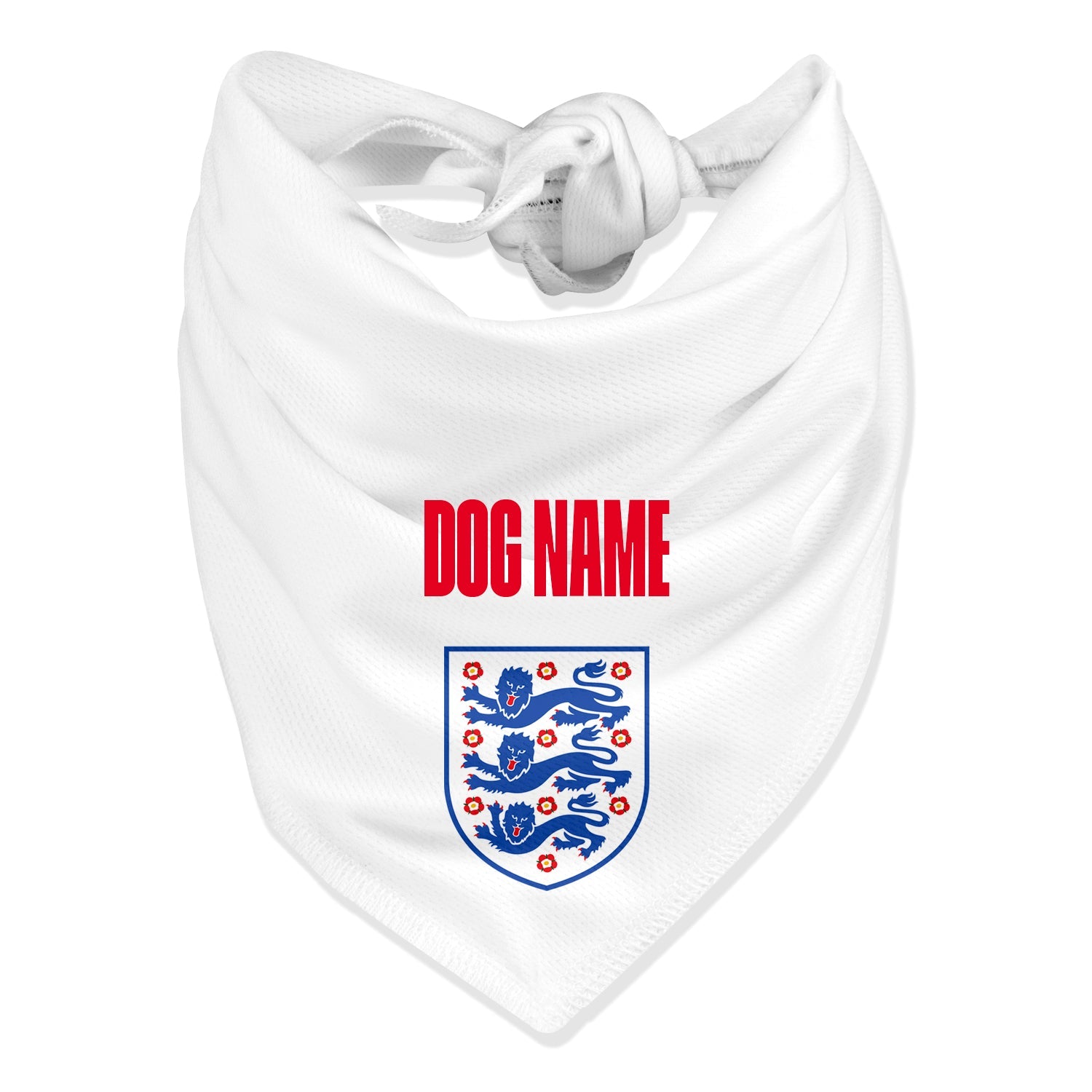 Personalized England Dog Bandana