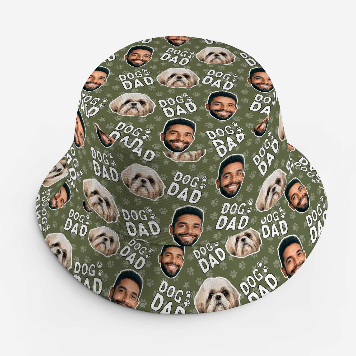 Dog Dad Custom Bucket Hat