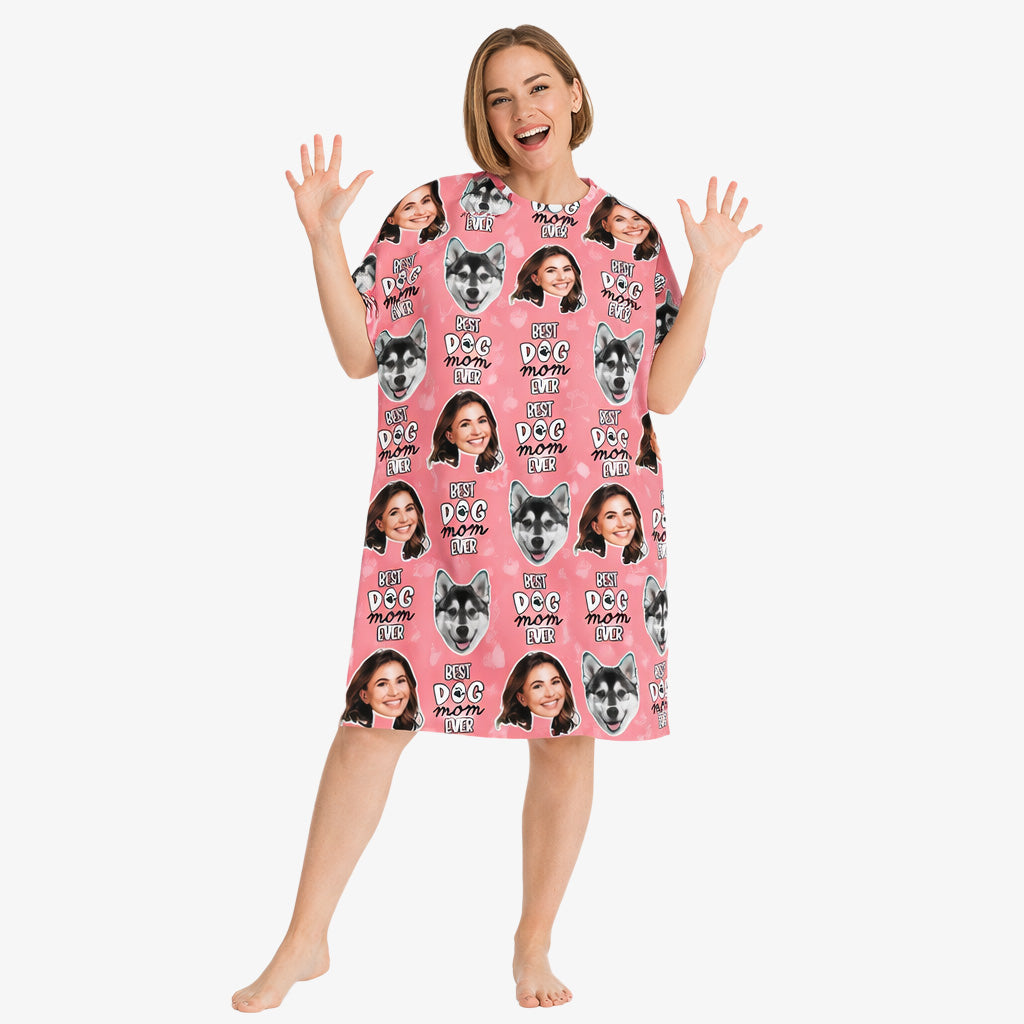 Best Dog Mom Ever Custom Sleep Tee