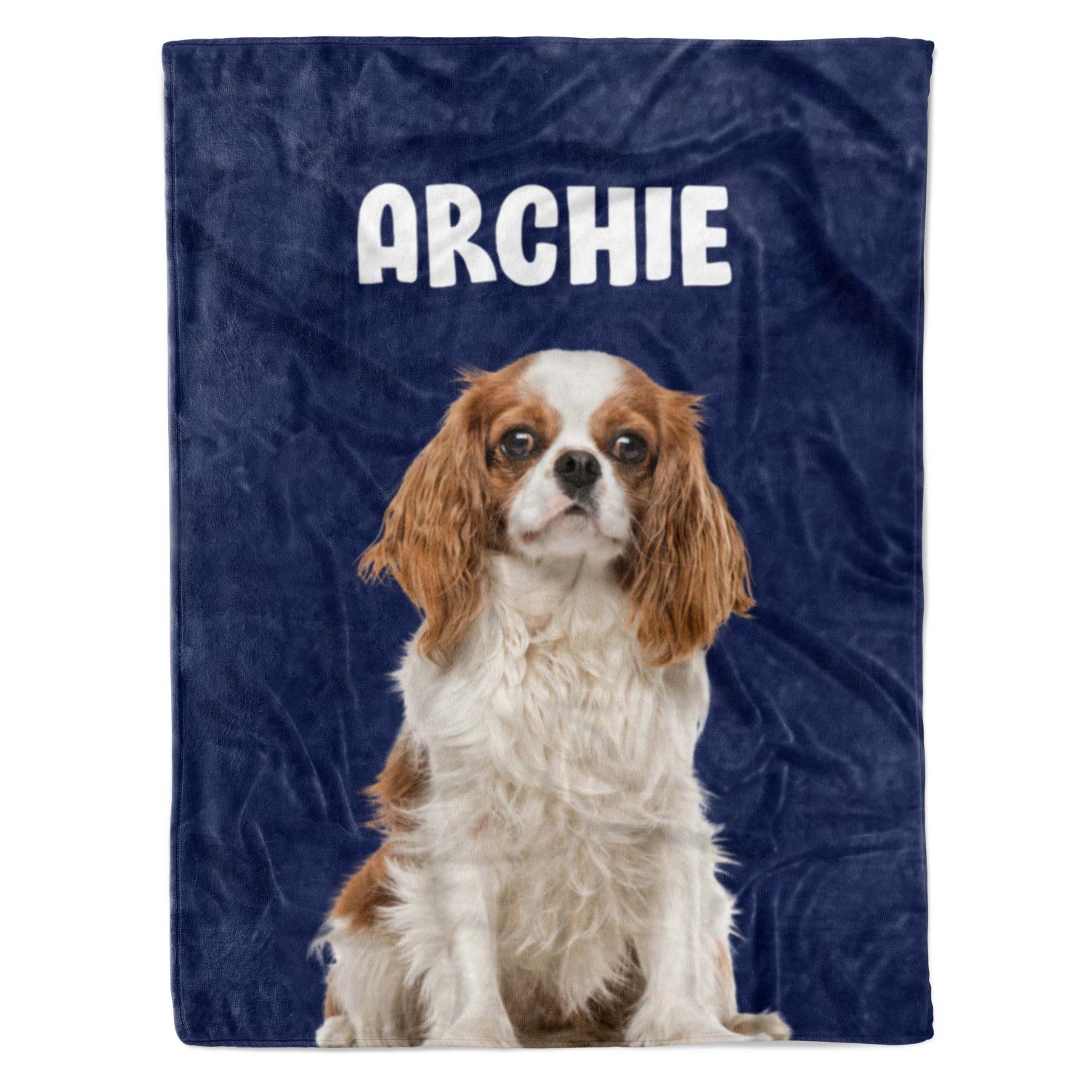 Dog Name Personalized Blanket