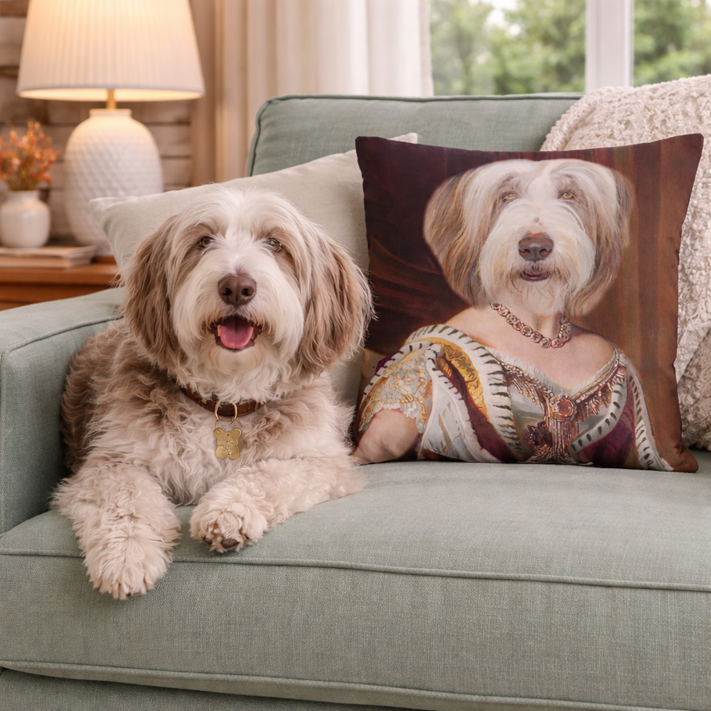 Dog Royal Lady Cushion
