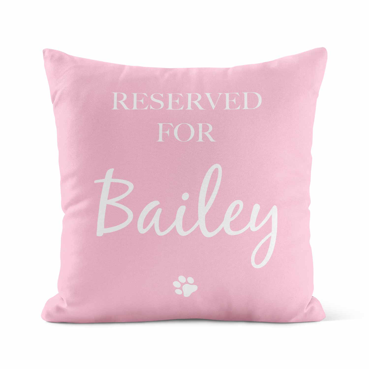 Reserved For (Dogs Name) Custom Cushion