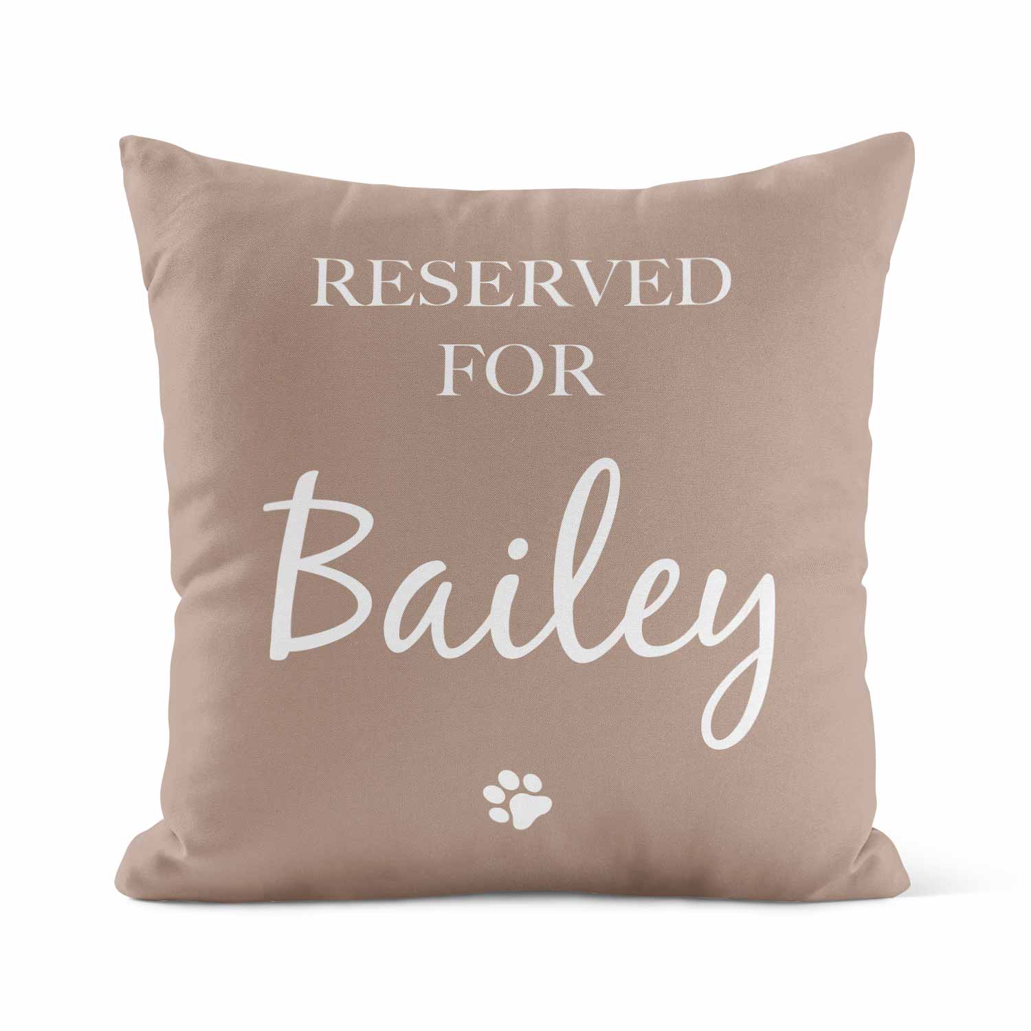 Reserved For (Dogs Name) Custom Cushion