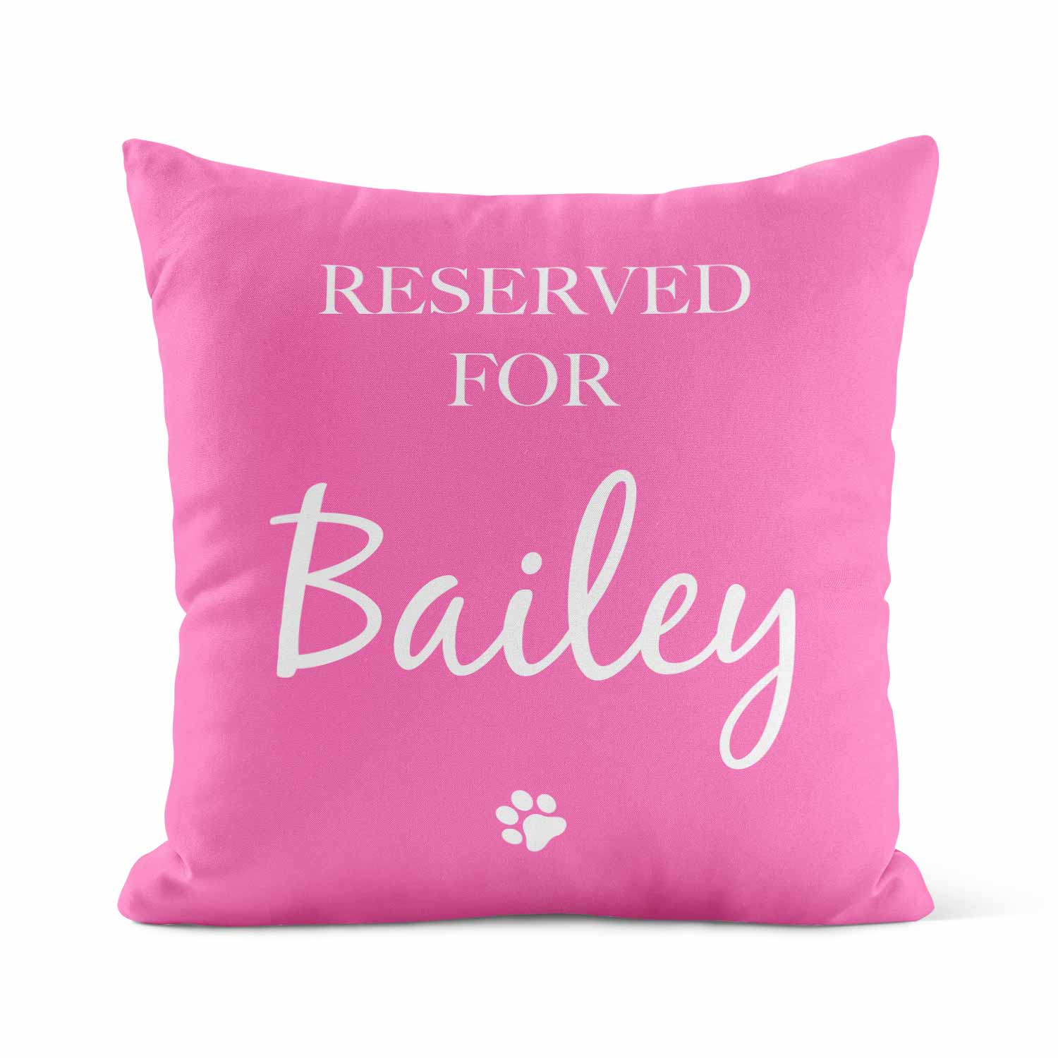Reserved For (Dogs Name) Custom Cushion