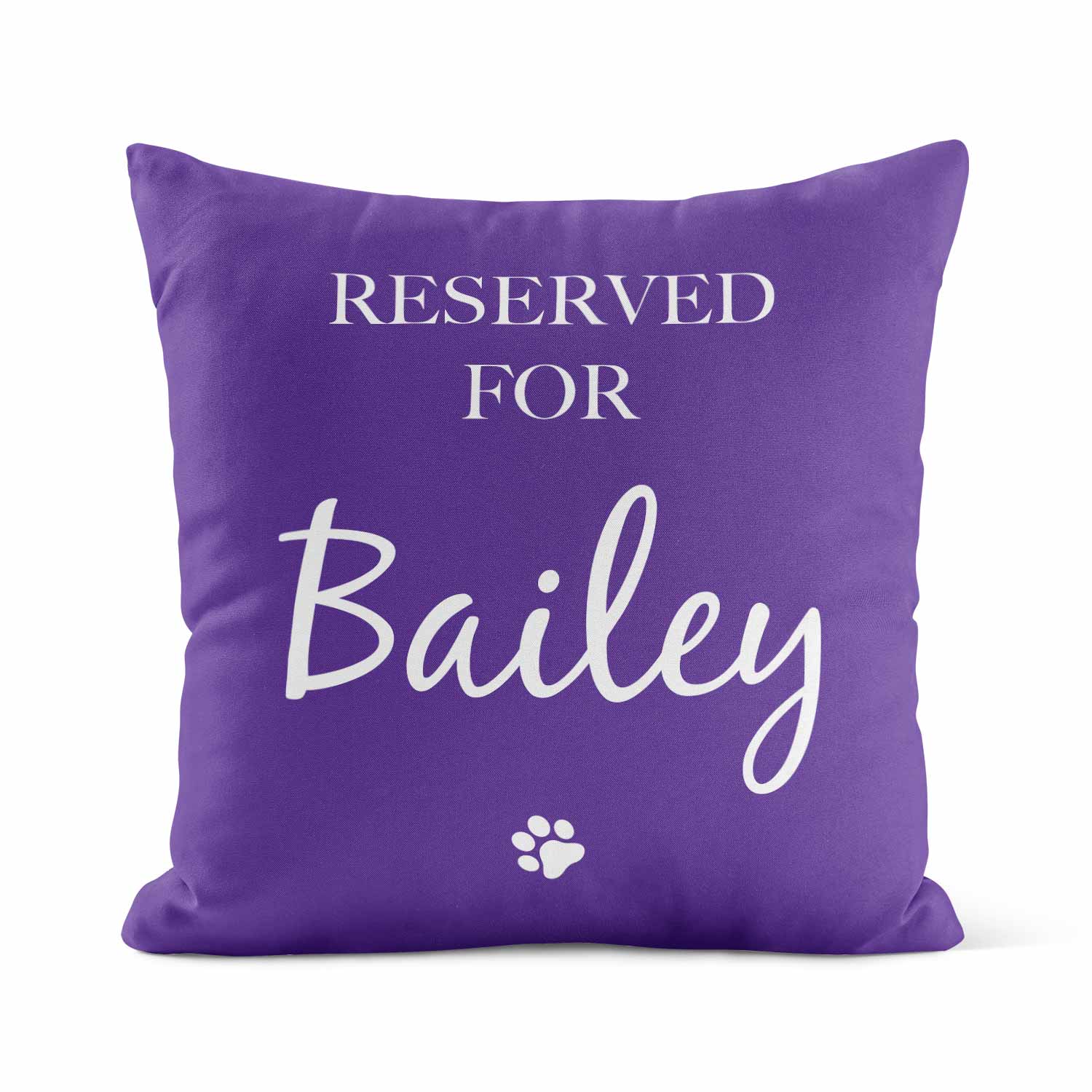 Reserved For (Dogs Name) Custom Cushion
