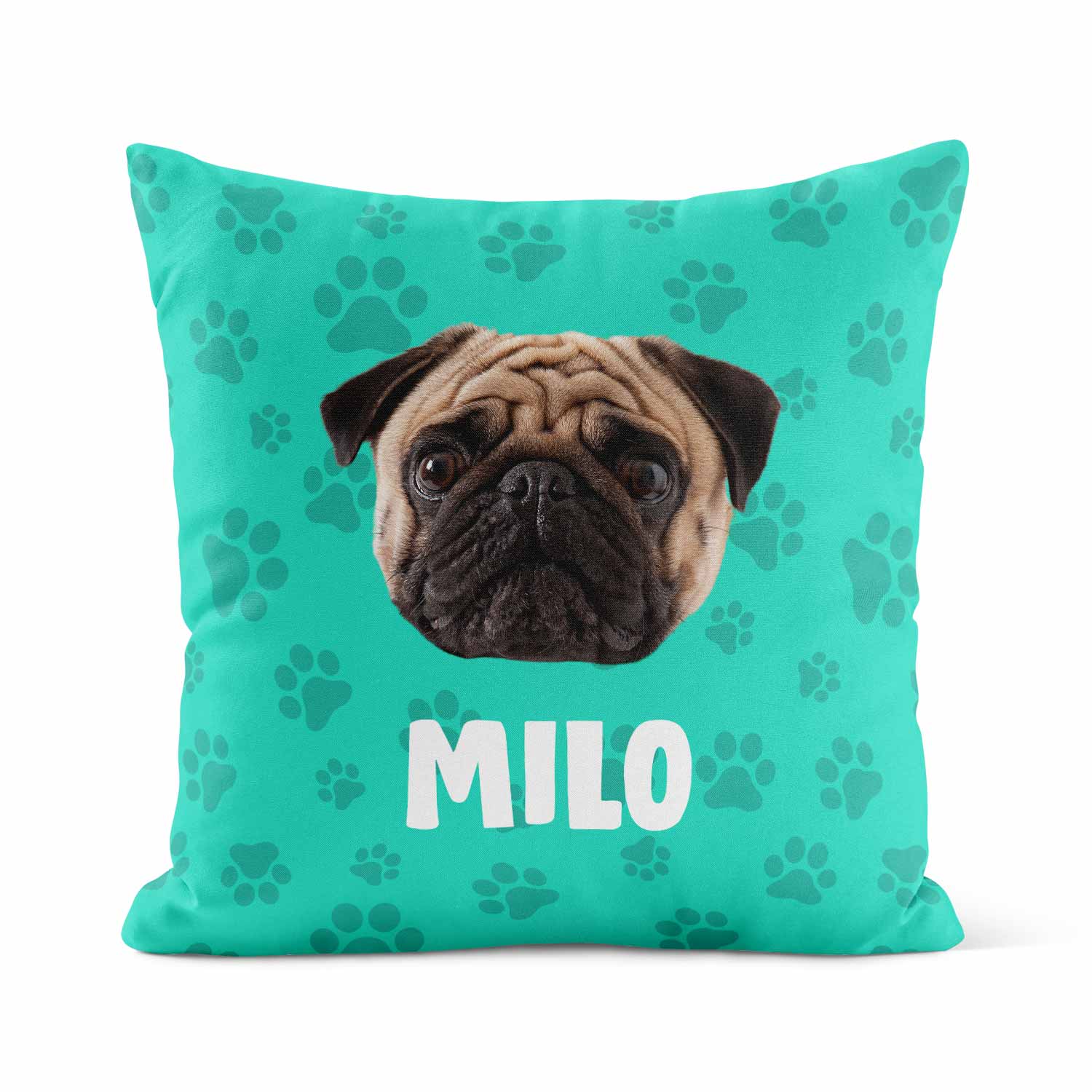 Your Dog Name & Face Custom Cushion