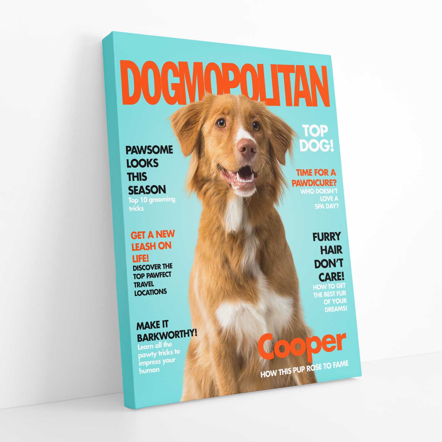 Dogmopolitan  Photo Canvas