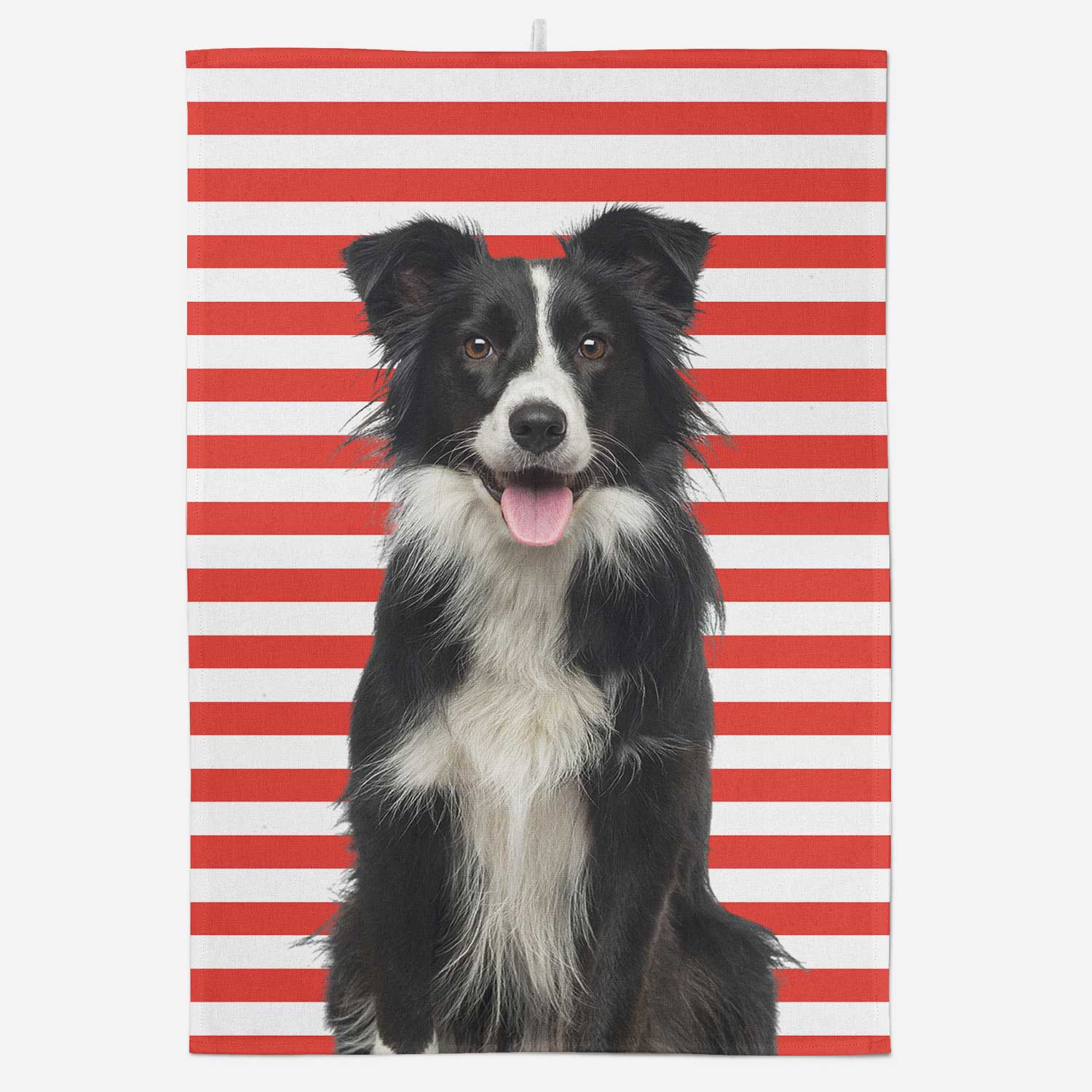 Your Dog Stripes Dish Towel