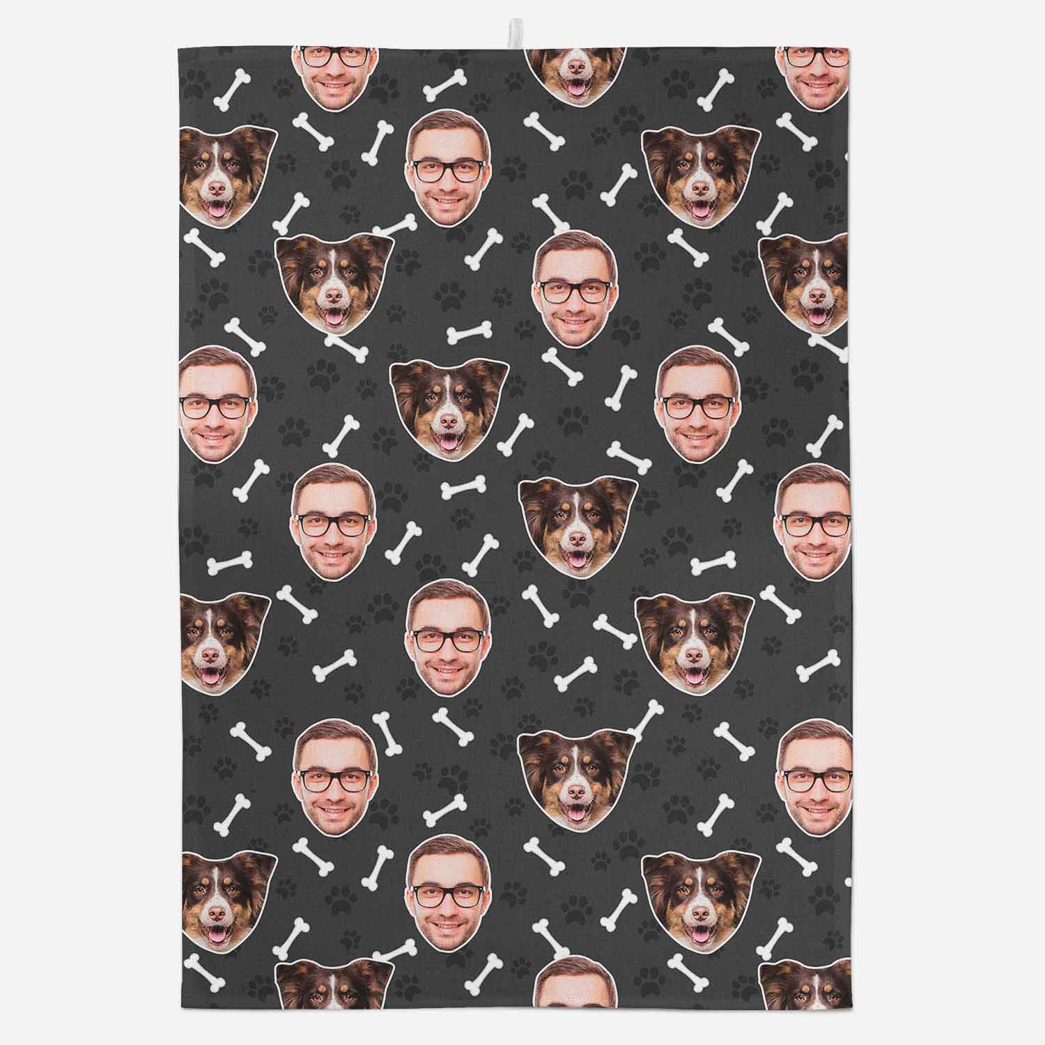 Your Dog & You Personalized Dish Towel