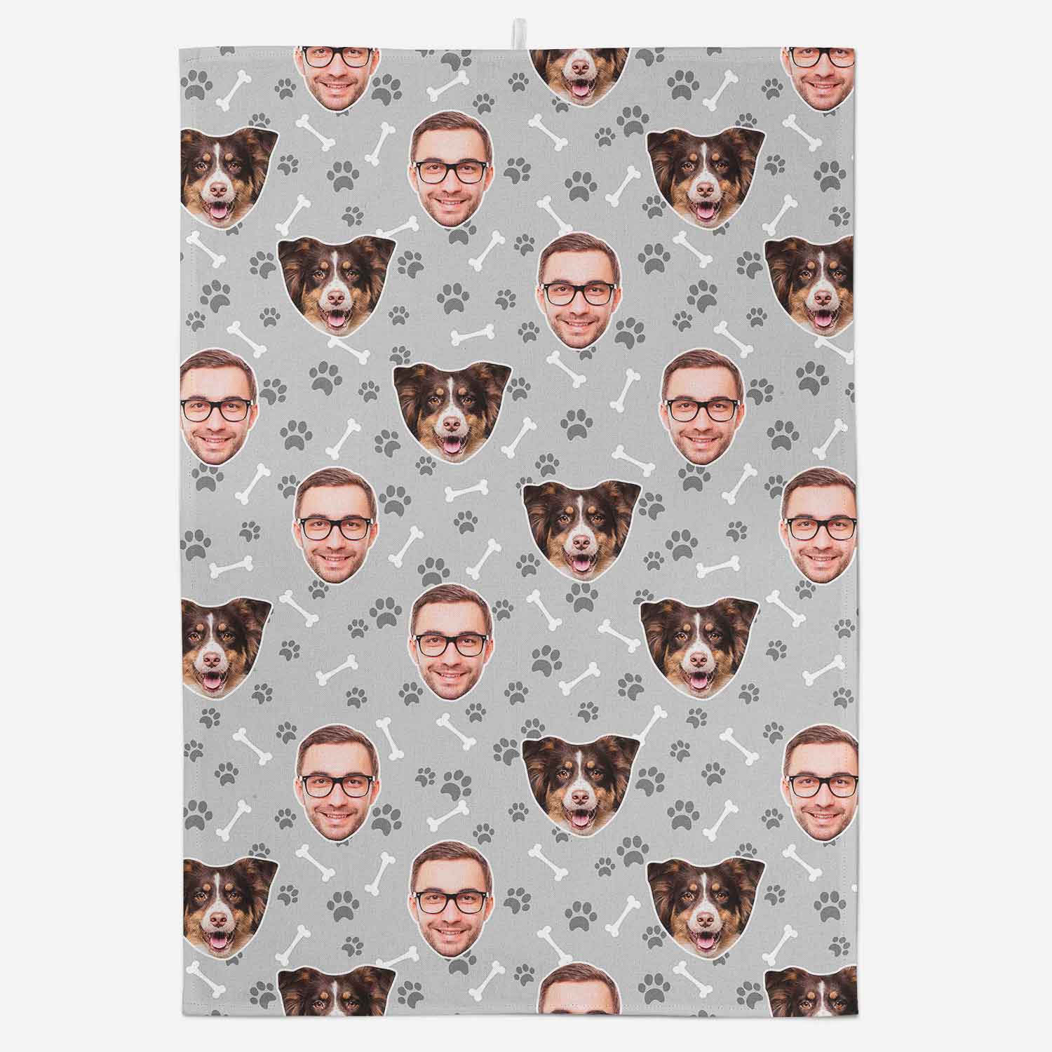 Your Dog & You Personalized Dish Towel