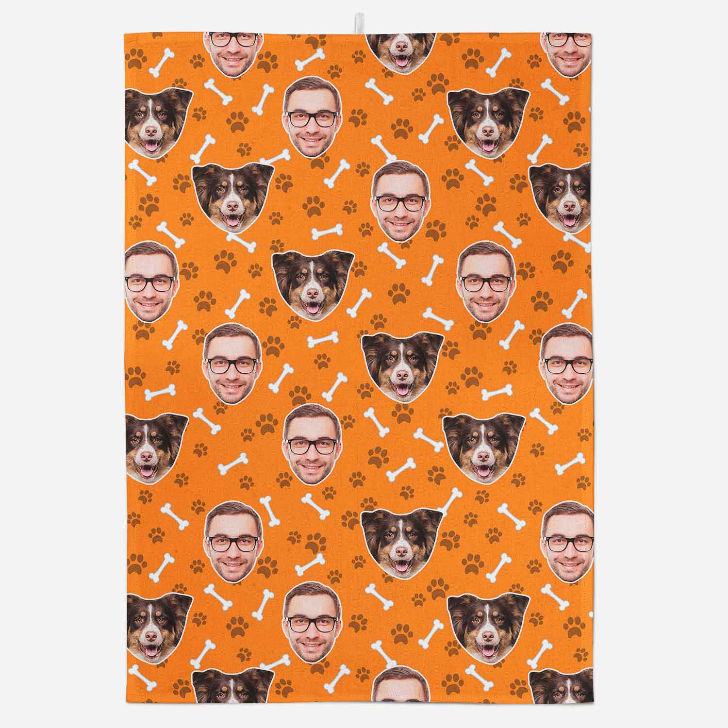 Your Dog & You Personalized Dish Towel