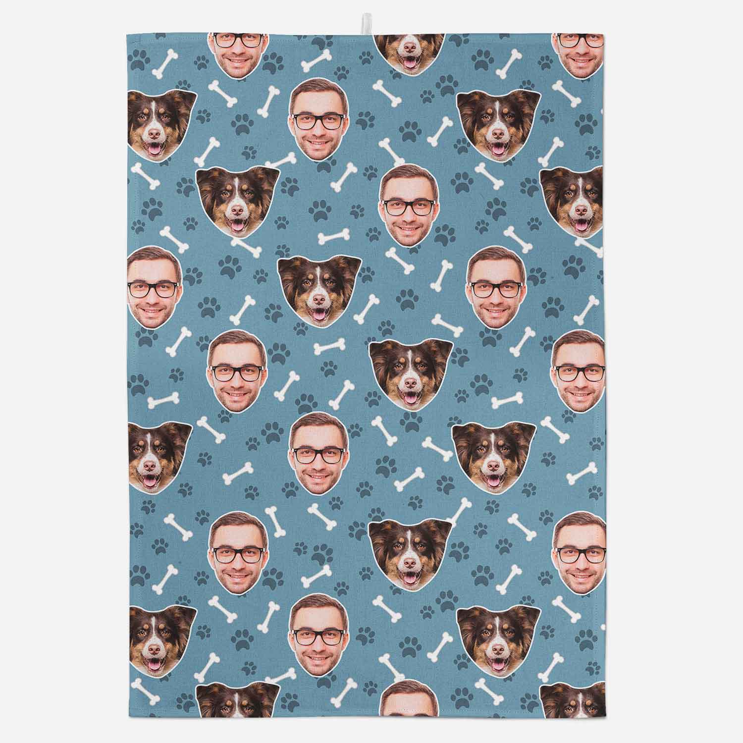 Your Dog & You Personalized Dish Towel