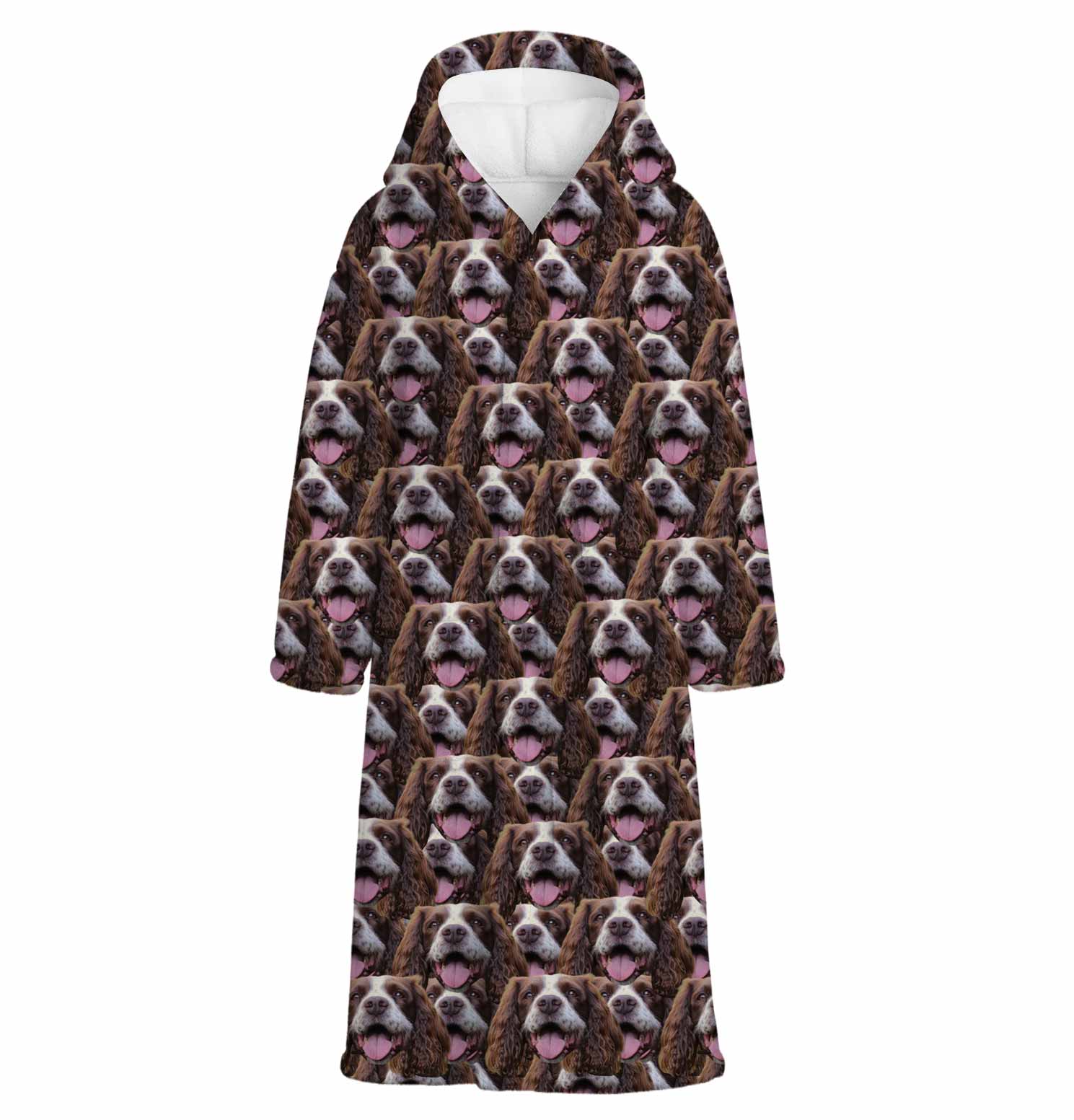 Dog's Face Mash Personalized Bathrobe