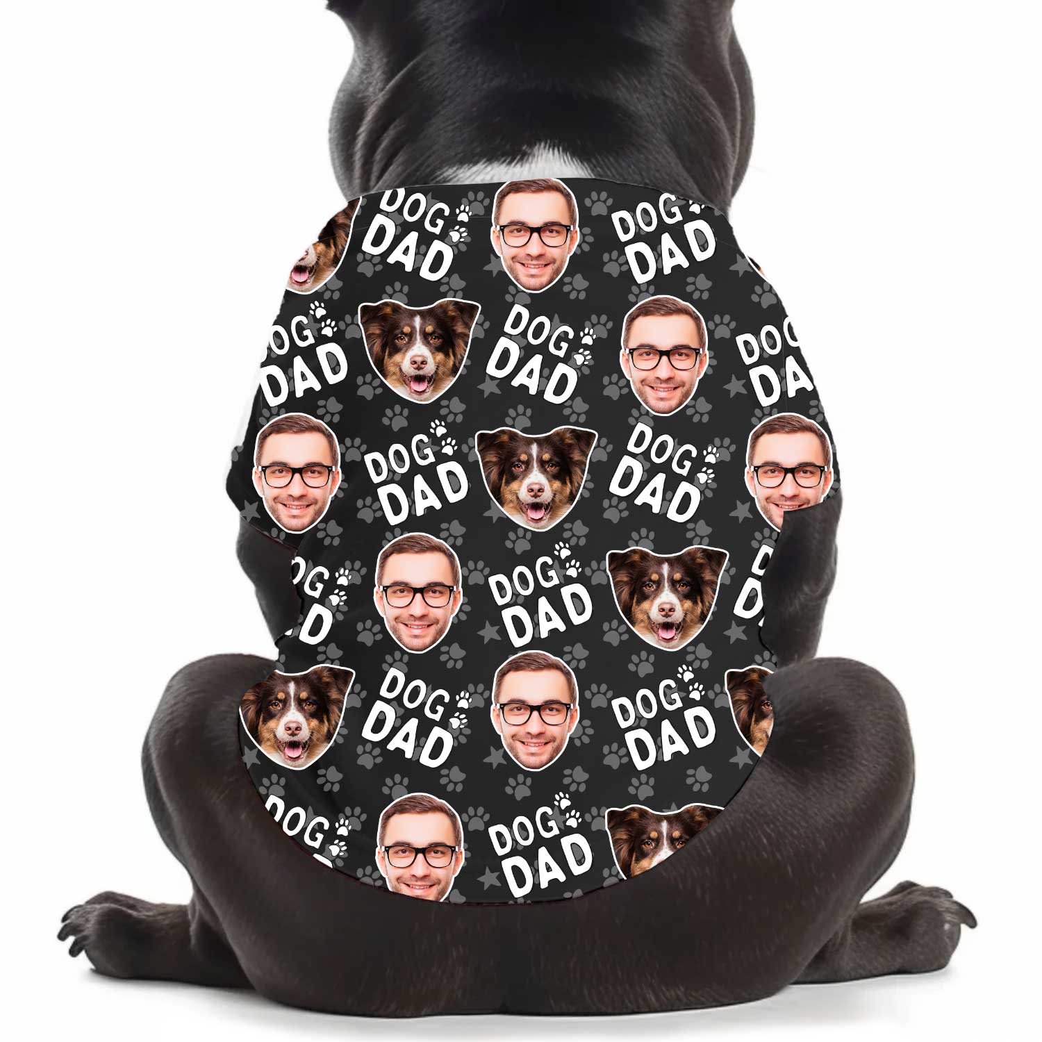 Dog Dad Personalized Dog T Shirt