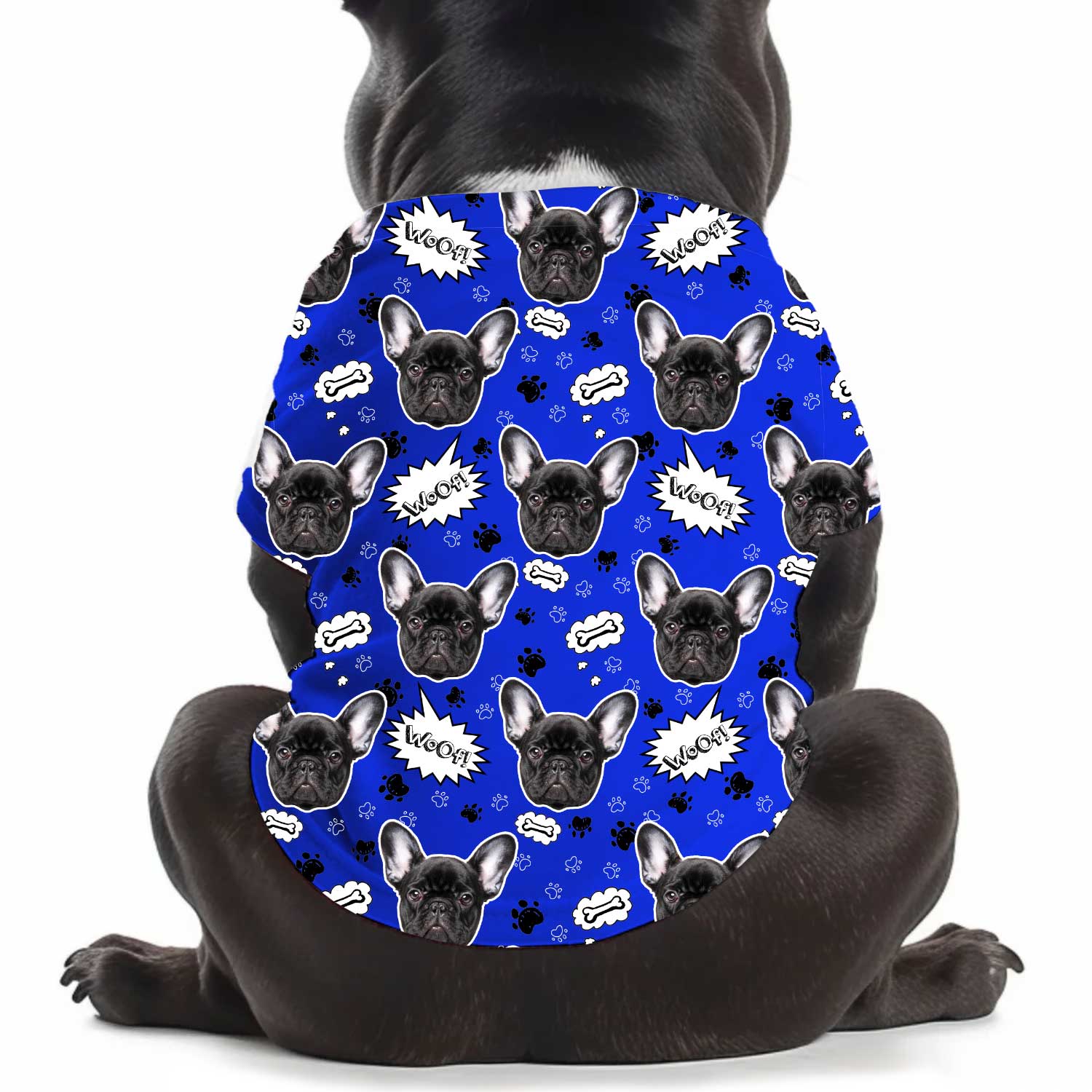 Woof Personalized Dog T Shirt