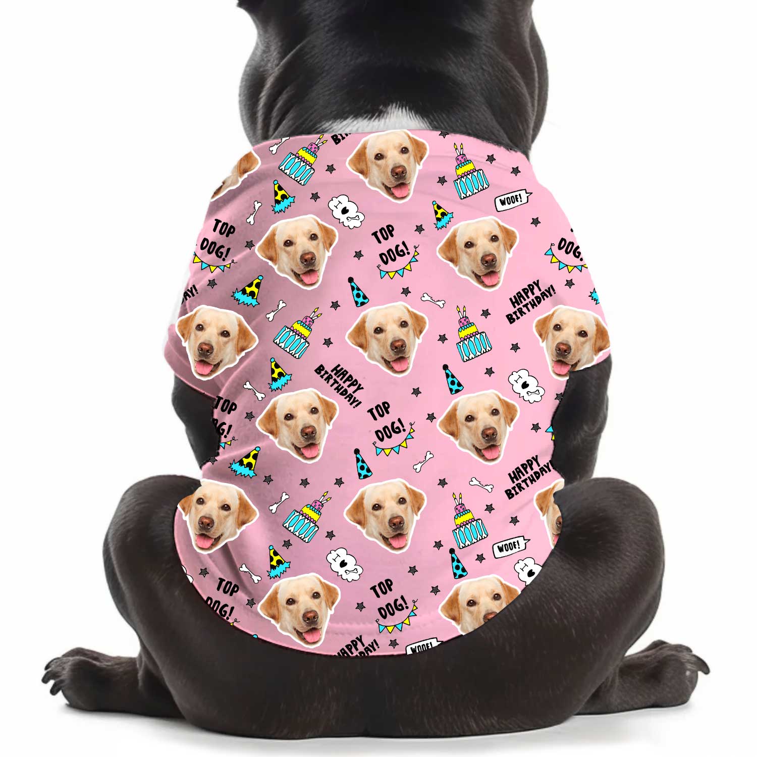 Top Dog Birthday Personalized T Shirt