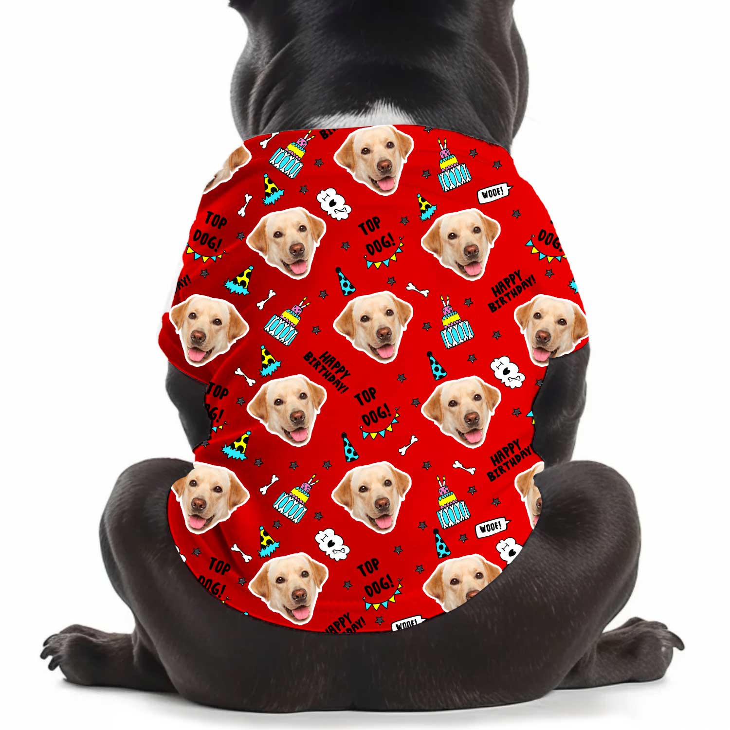 Top Dog Birthday Personalized T Shirt
