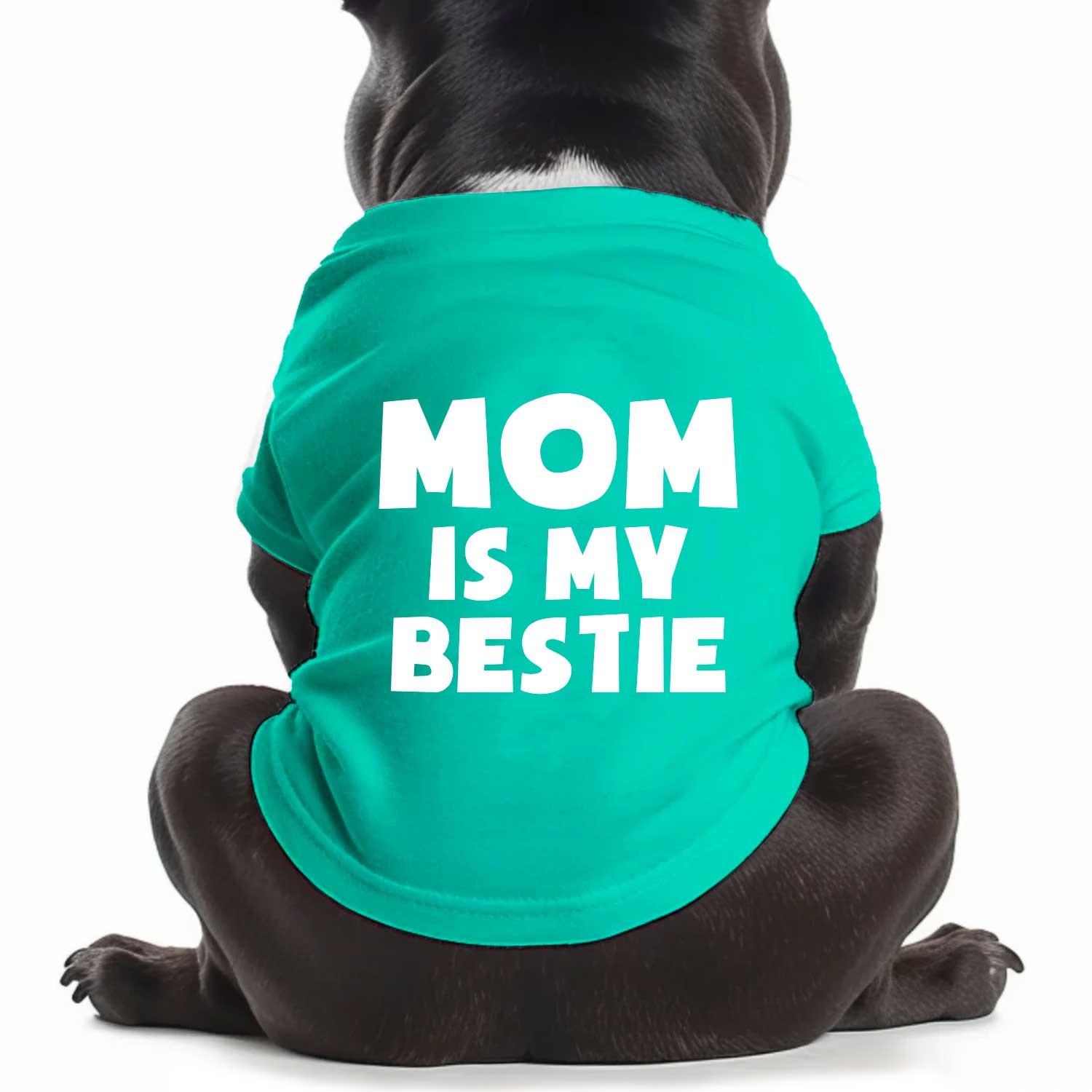 Mom Is My Bestie Dog T Shirt