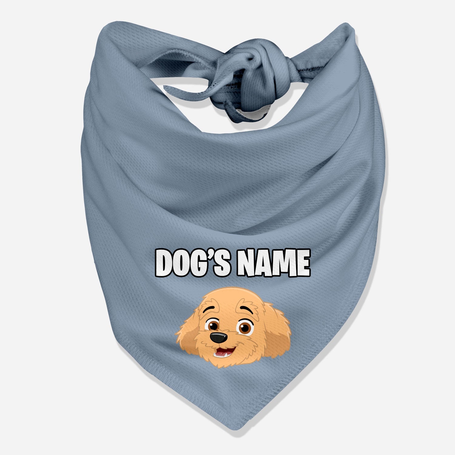 Your Dog Cartoon Personalized Bandana