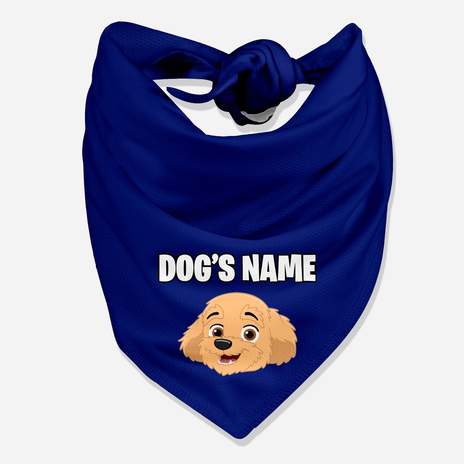 Your Dog Cartoon Personalized Bandana