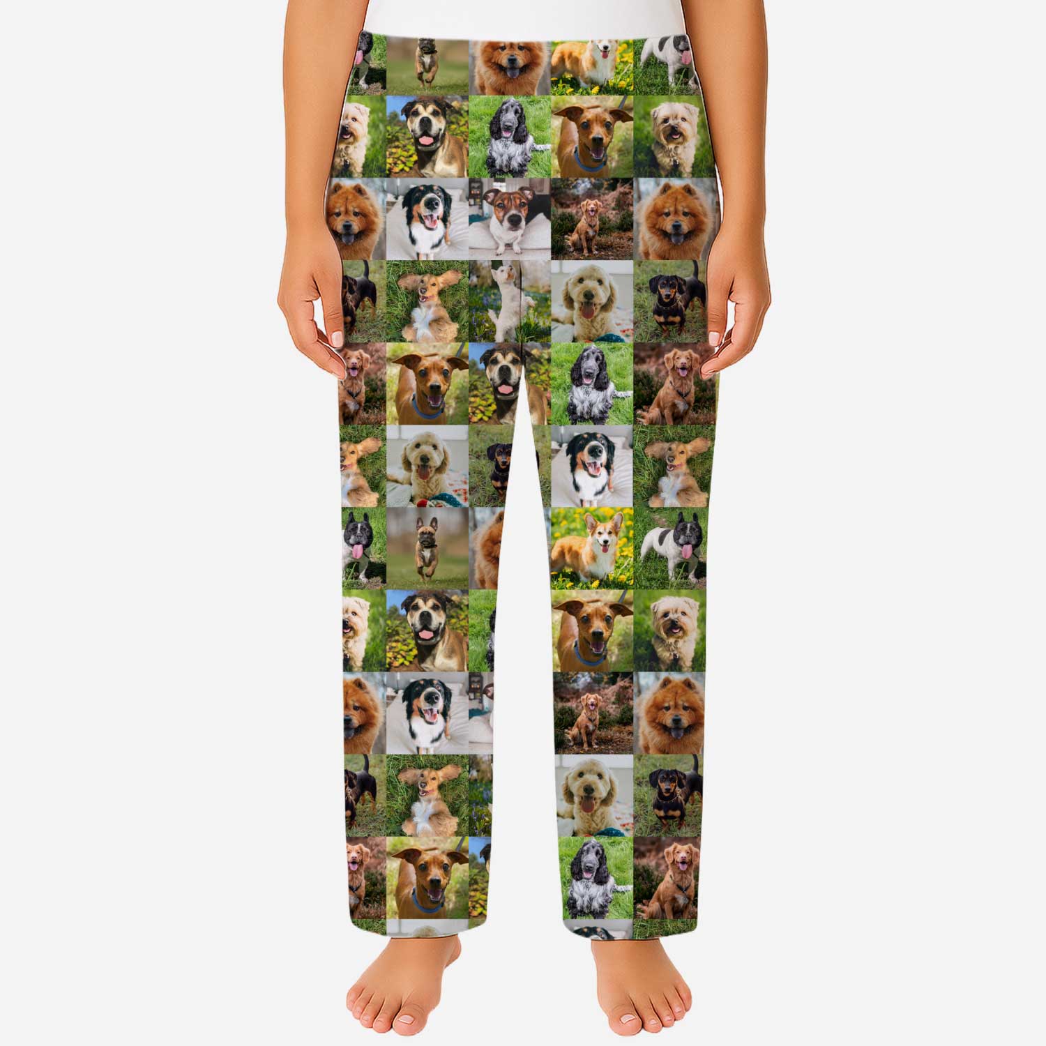 Women's Photo Collage PJ Pants