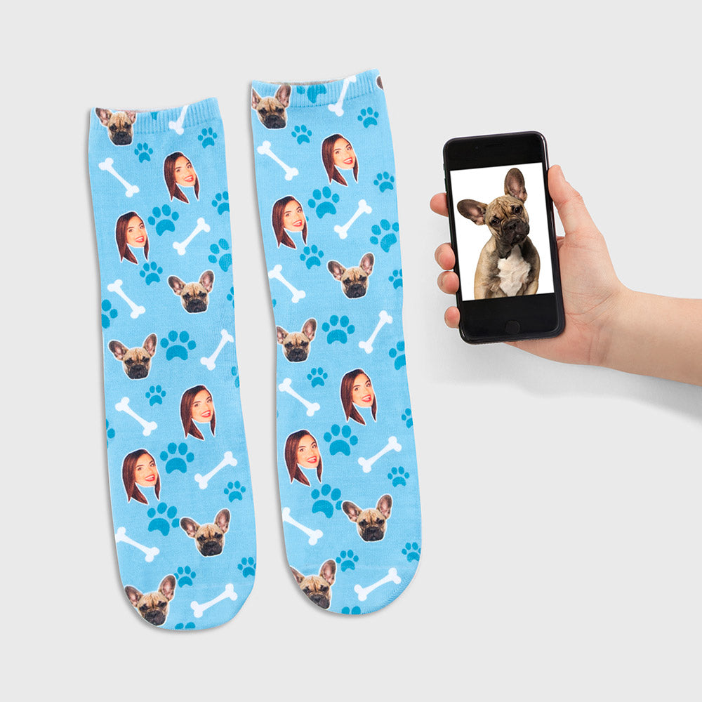 Personalized Dog & Owner Socks