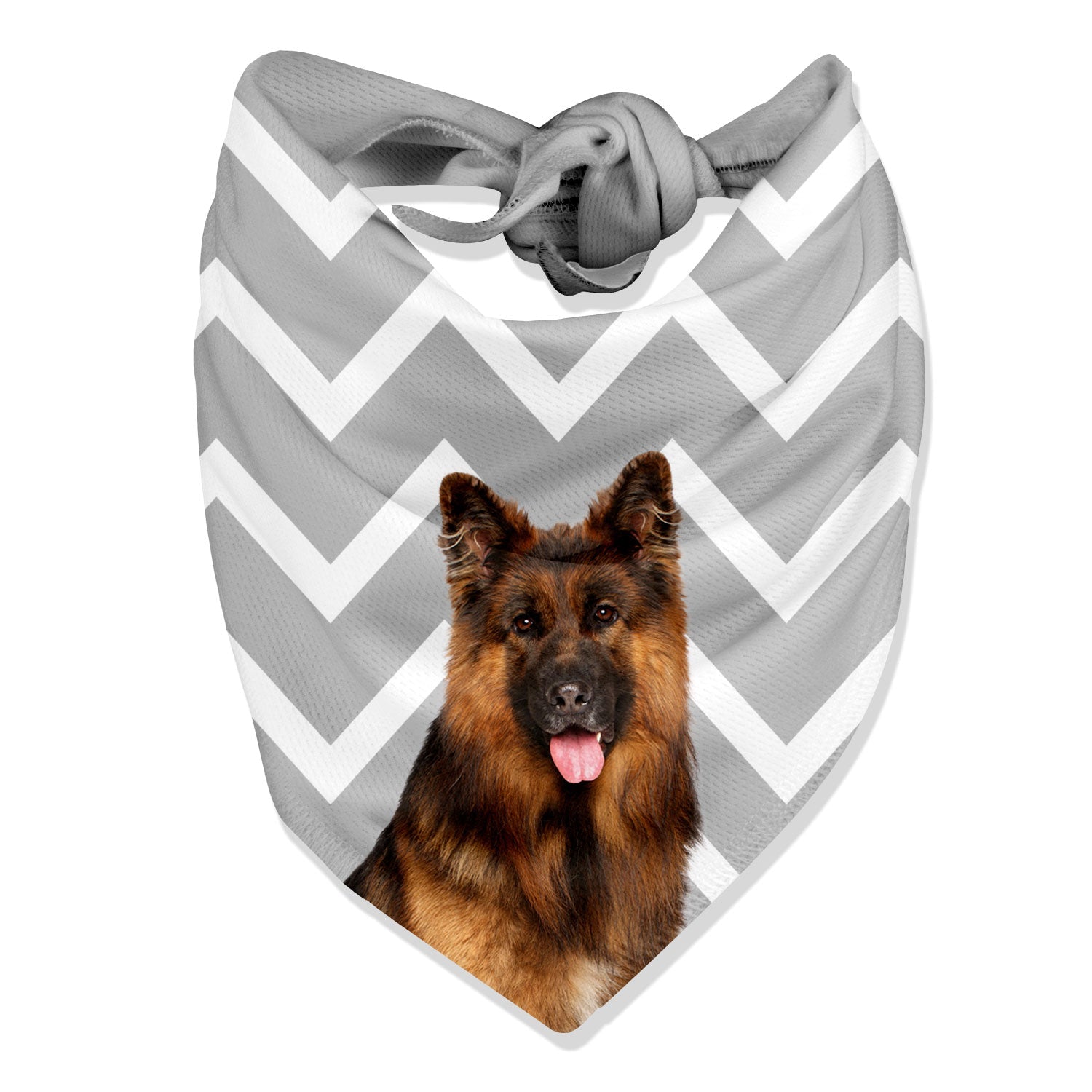 Zigzag Personalized Dog Bandana