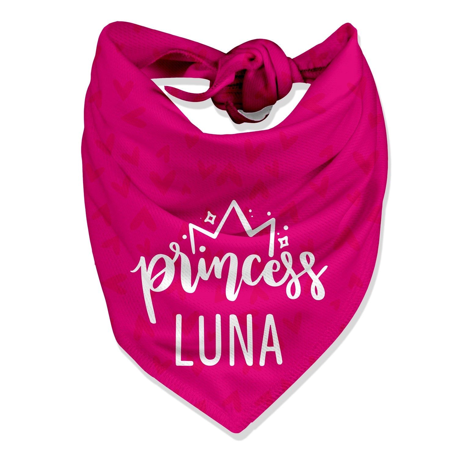 Princess Personalized Dog Bandana