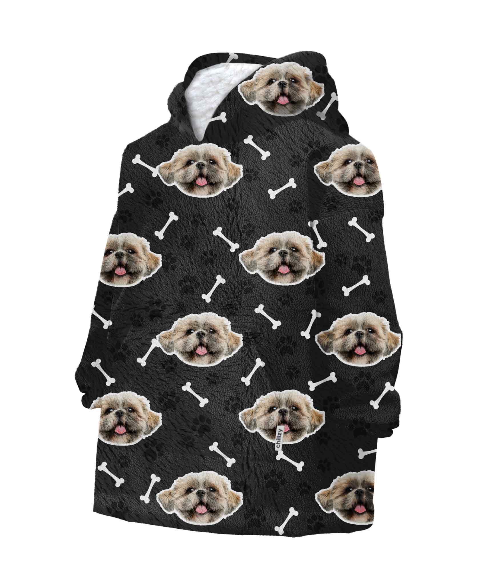 Your Dog Chillzy Kids Hoodie Blanket
