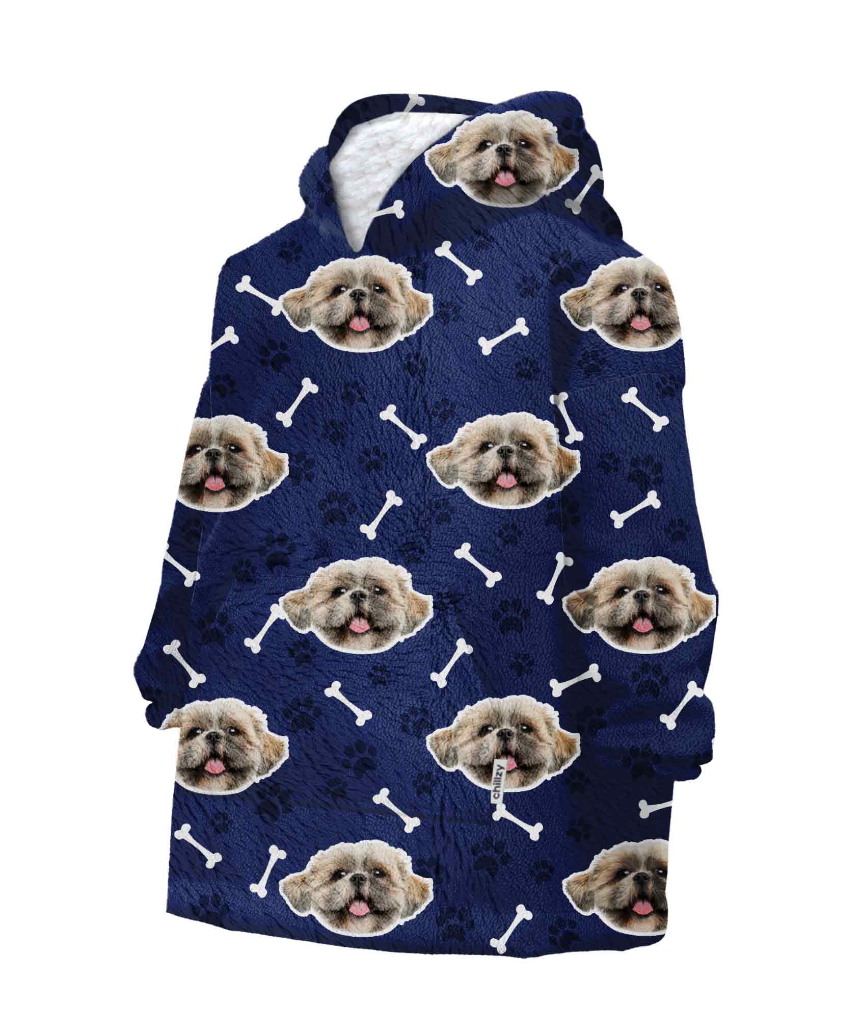 Your Dog Chillzy Kids Hoodie Blanket