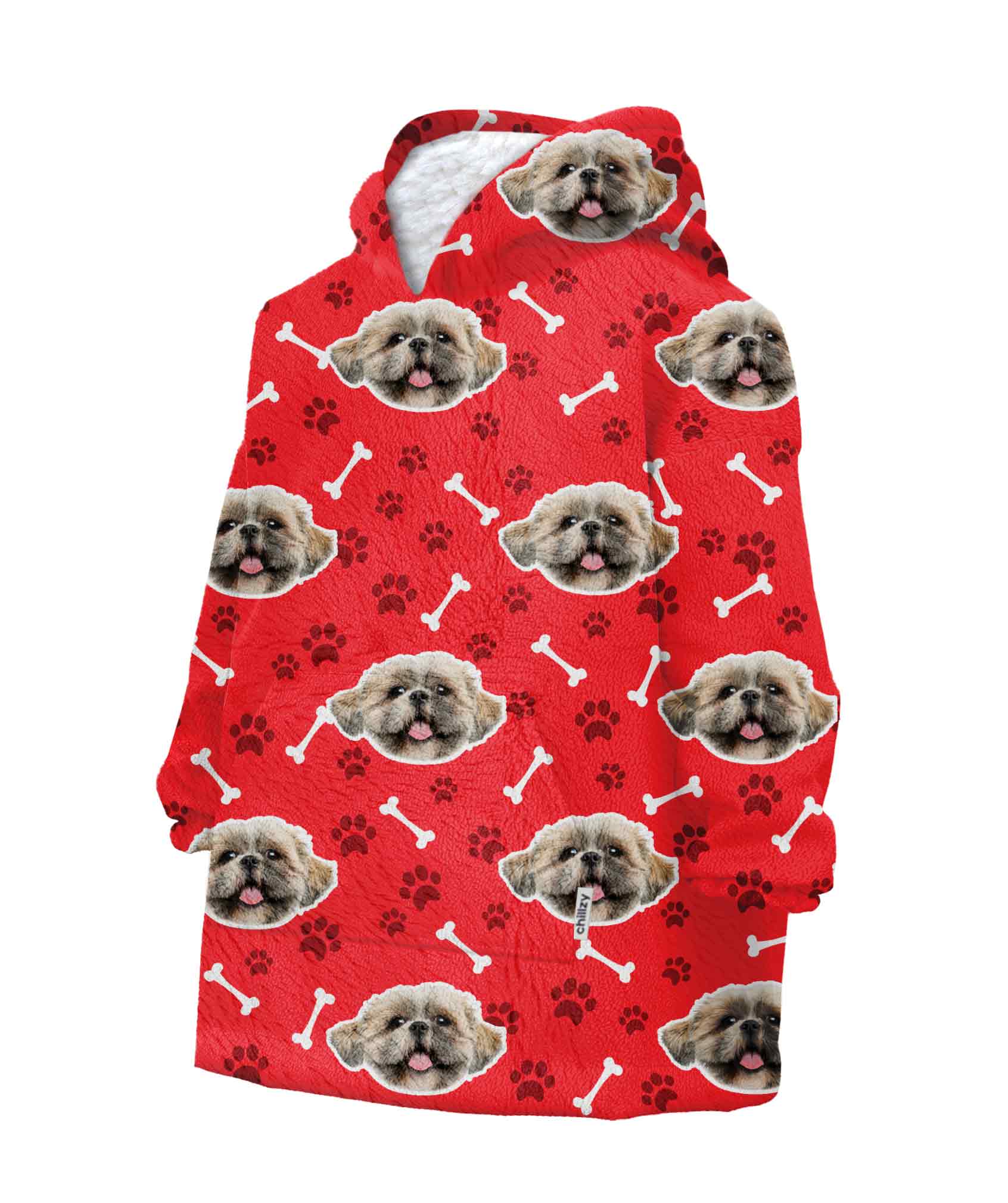 Your Dog Chillzy Kids Hoodie Blanket
