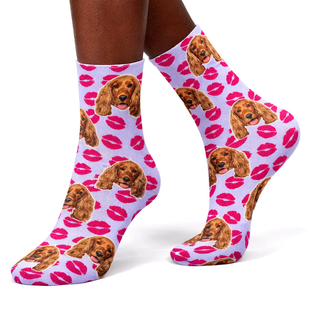 Kiss Dogzy Socks
