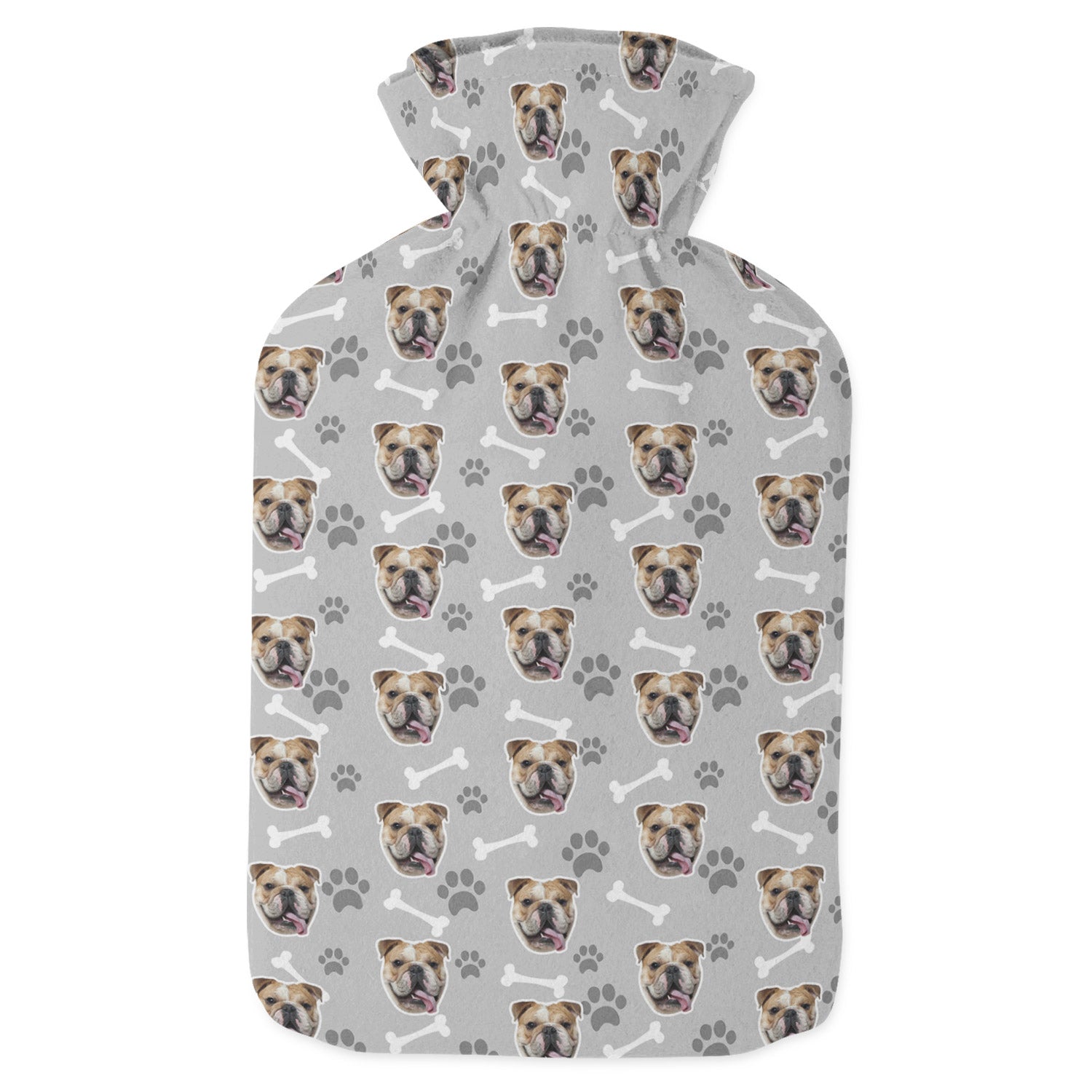 personalized cockapoo hot water bottle