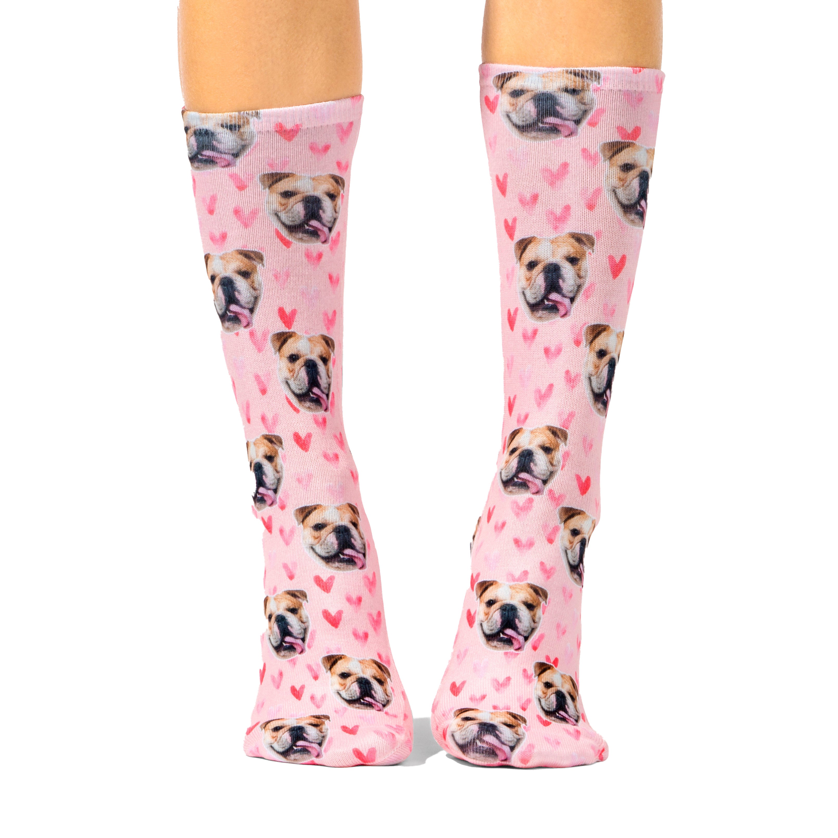 Love Heart Dogzy Socks
