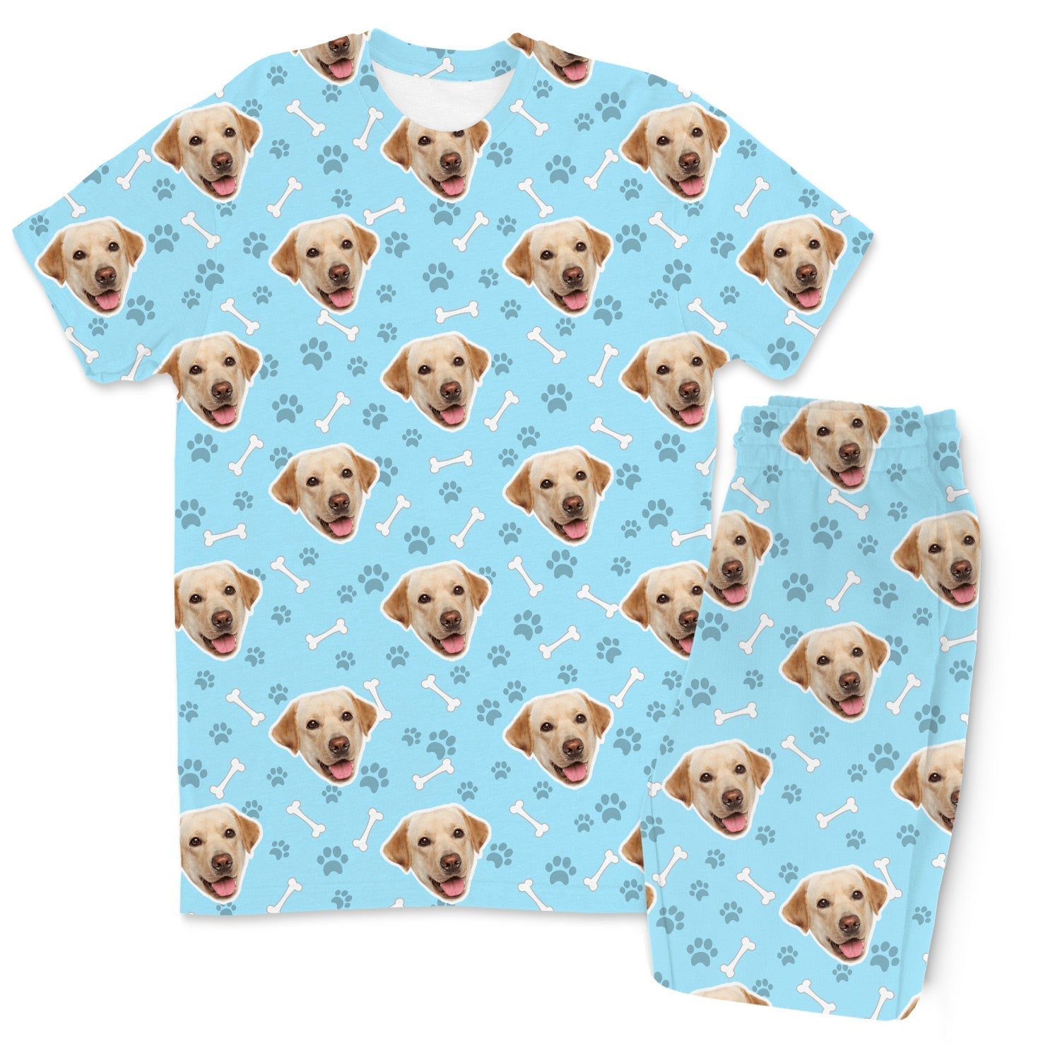 Your Dog Men's Personalized Pajamas - Pant Set