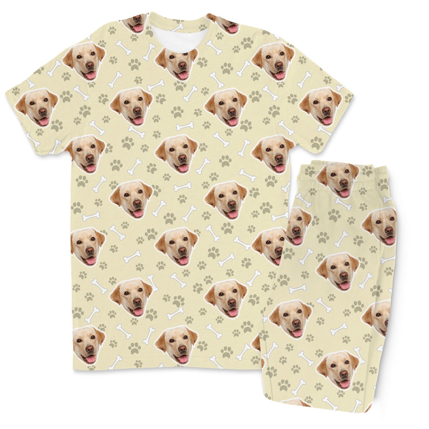 Your Dog Men's Personalized Pajamas - Pant Set