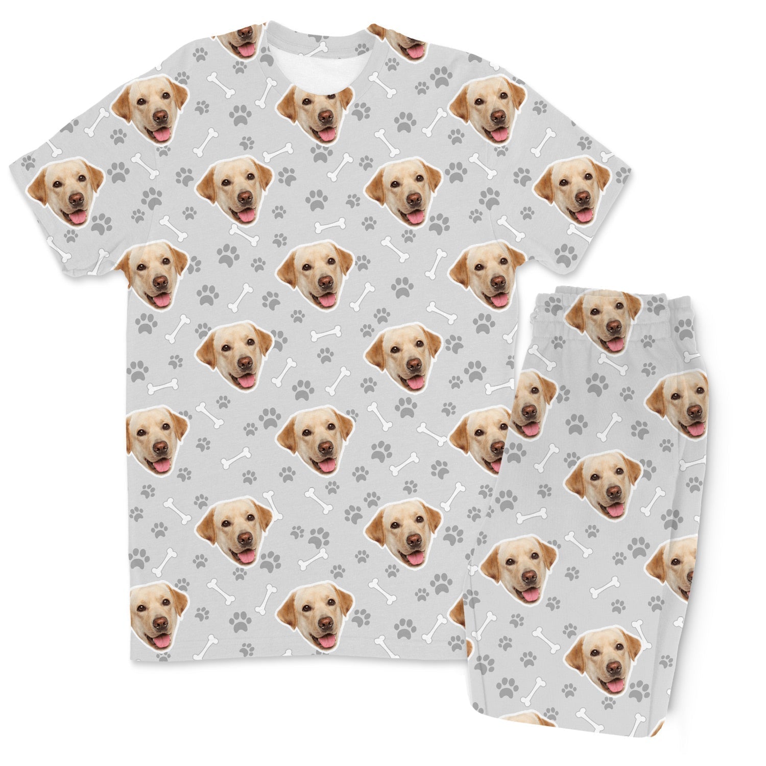 Your Dog Men's Personalized Pajamas - Pant Set