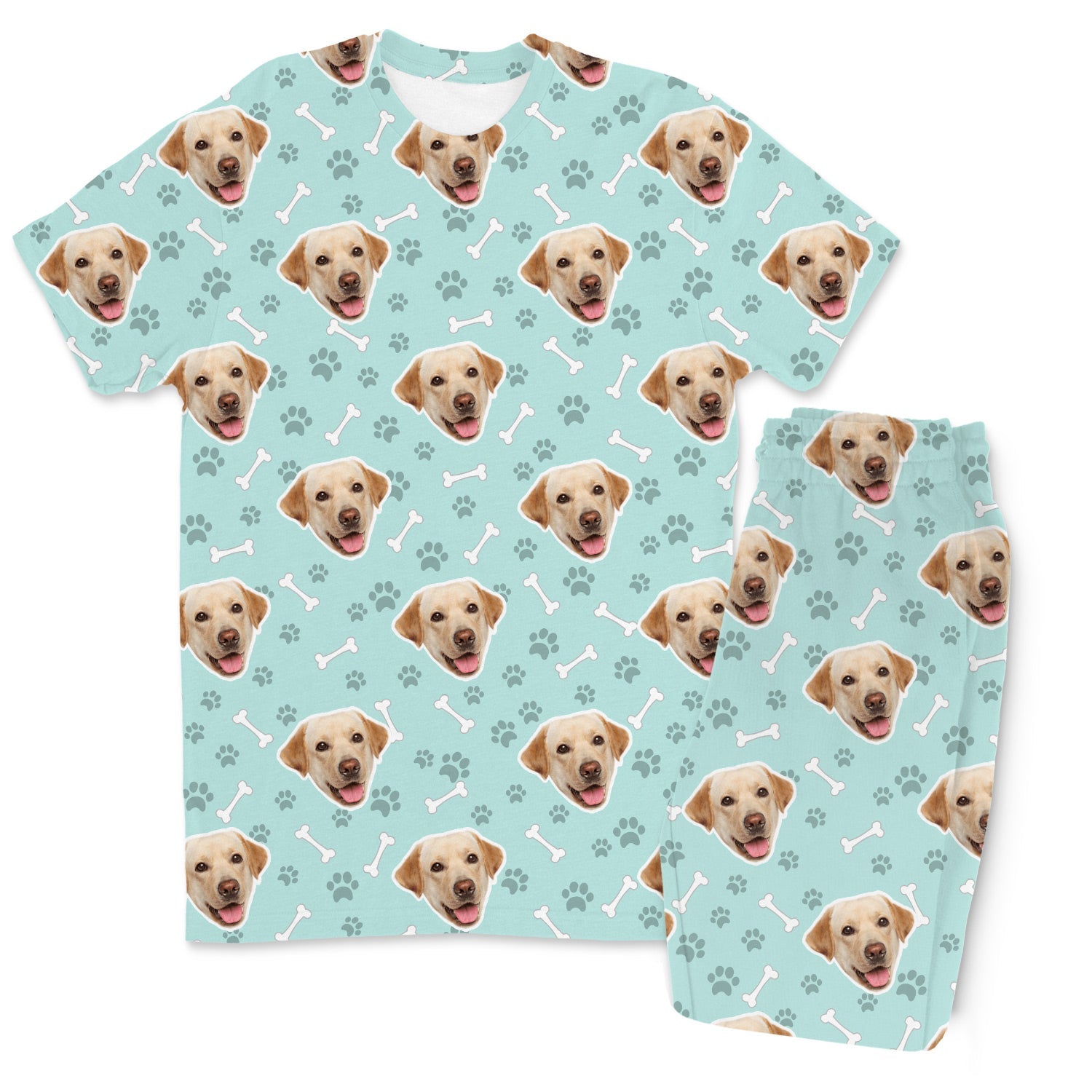 Your Dog Men's Personalized Pajamas - Pant Set