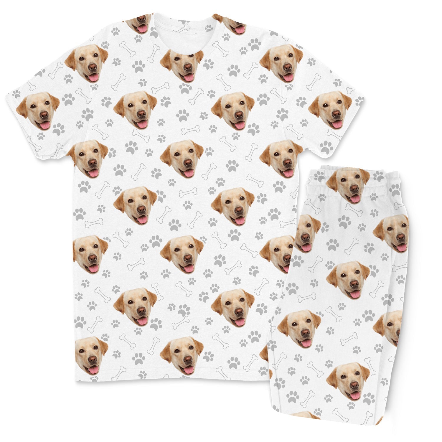 Your Dog Men's Personalized Pajamas - Pant Set