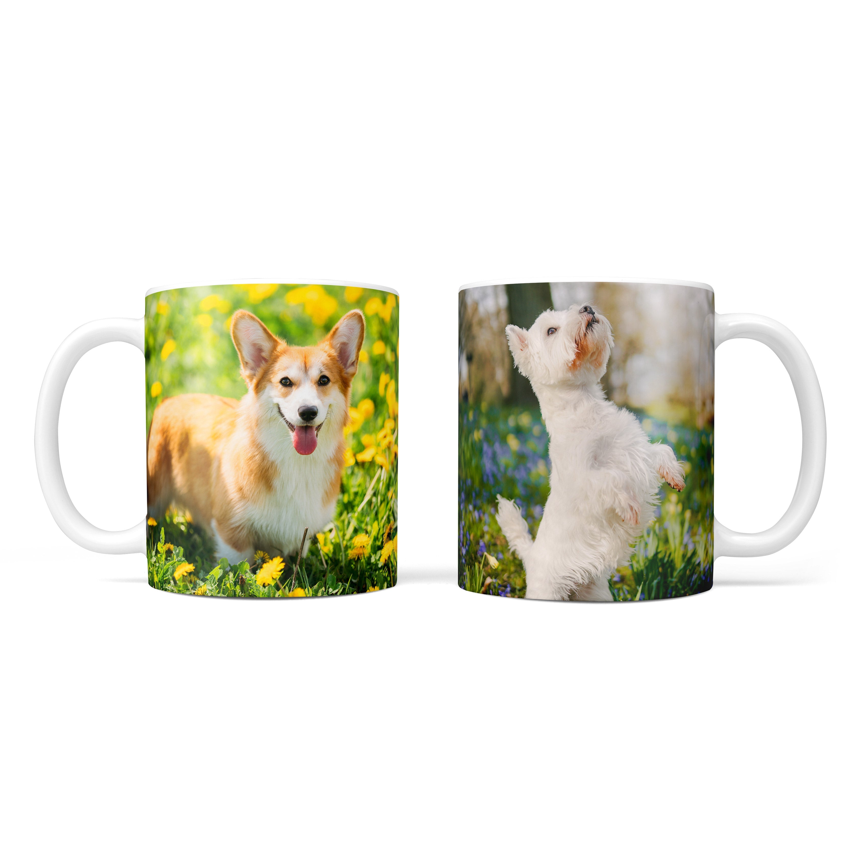 Full Photo Personalized Dog Mug