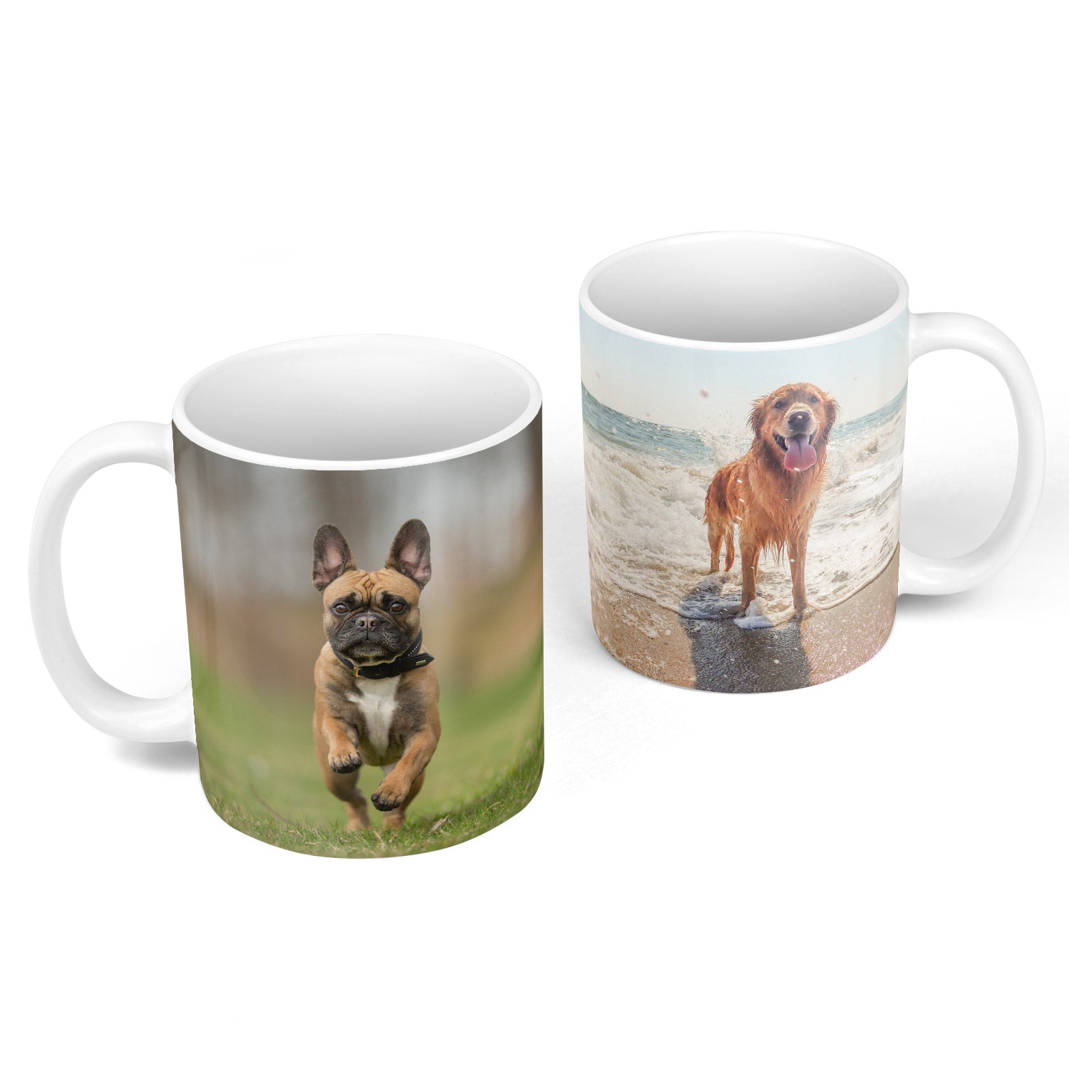 Full Photo Personalized Dog Mug